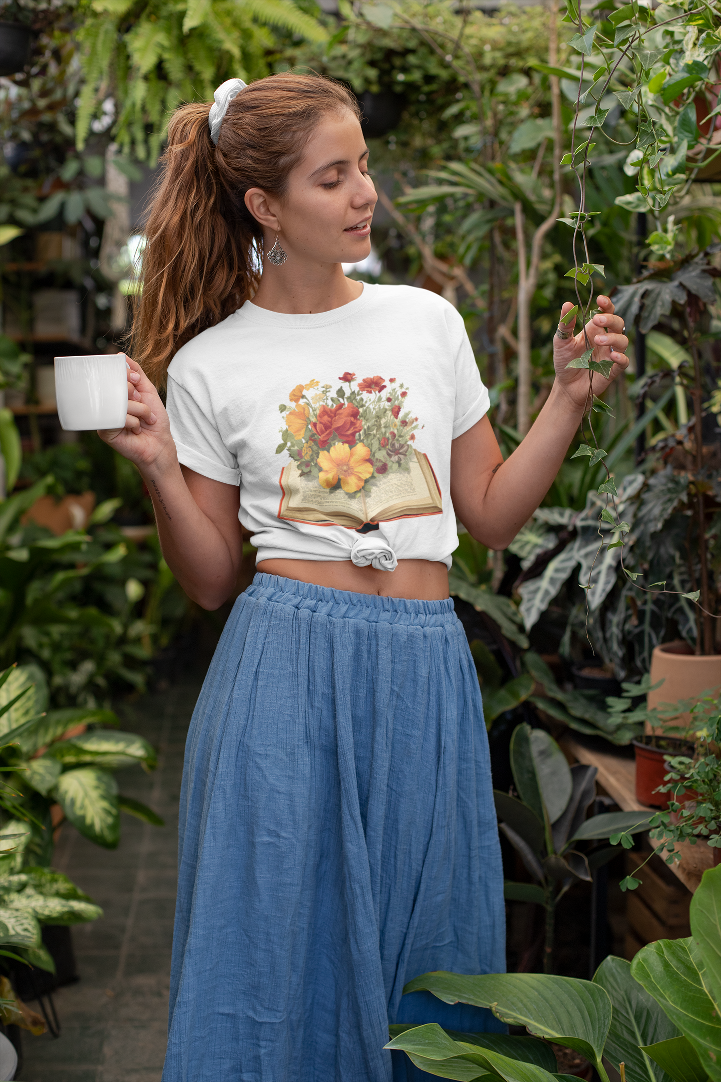 Blooming Book Tee (Unisex)