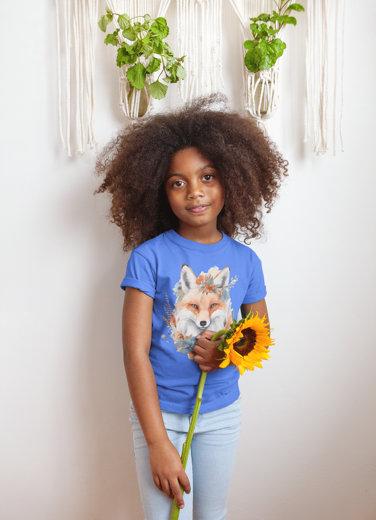 Watercolor Fox Tee (Youth)