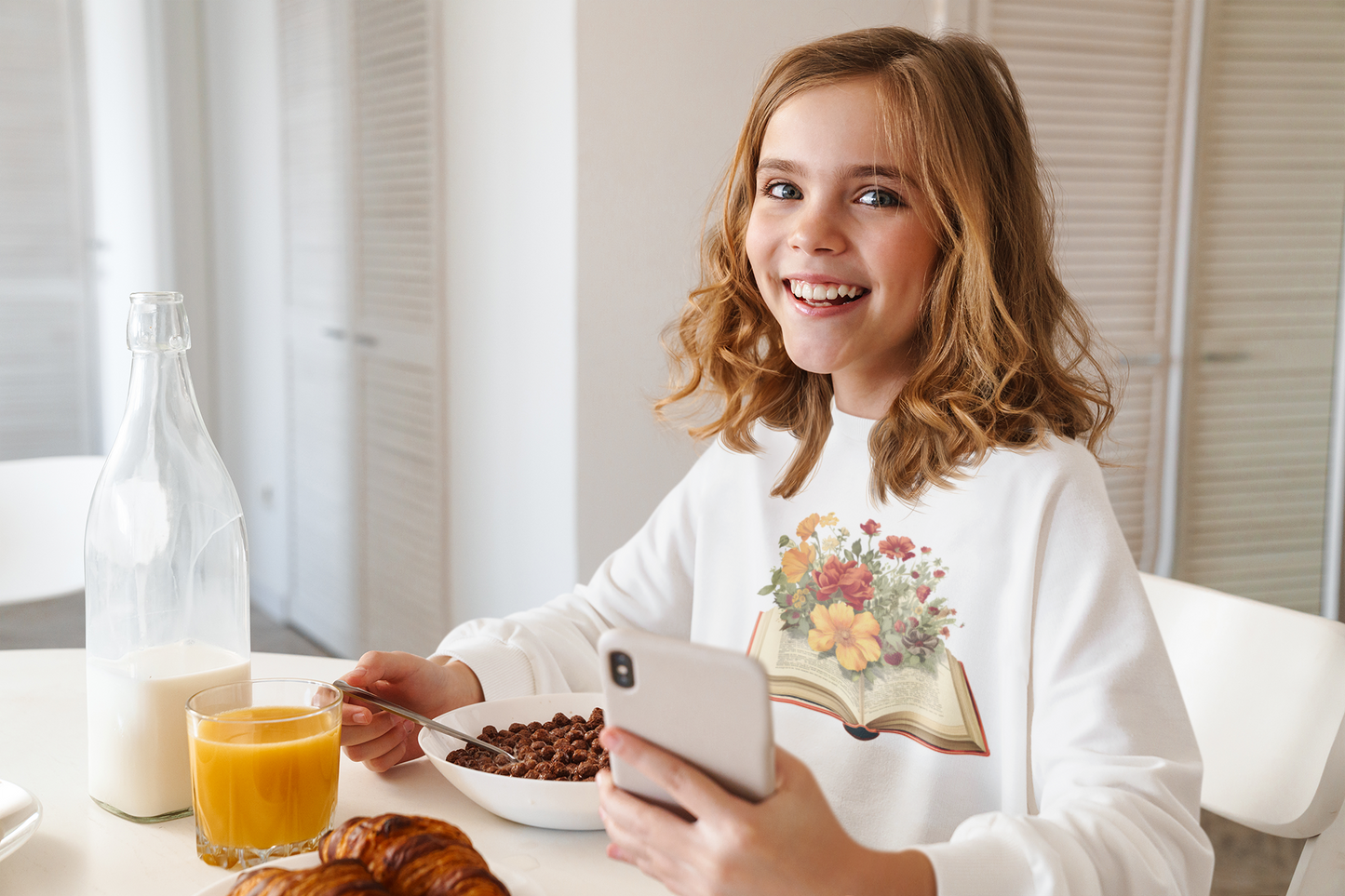 Blooming Book Sweatshirt (Youth)