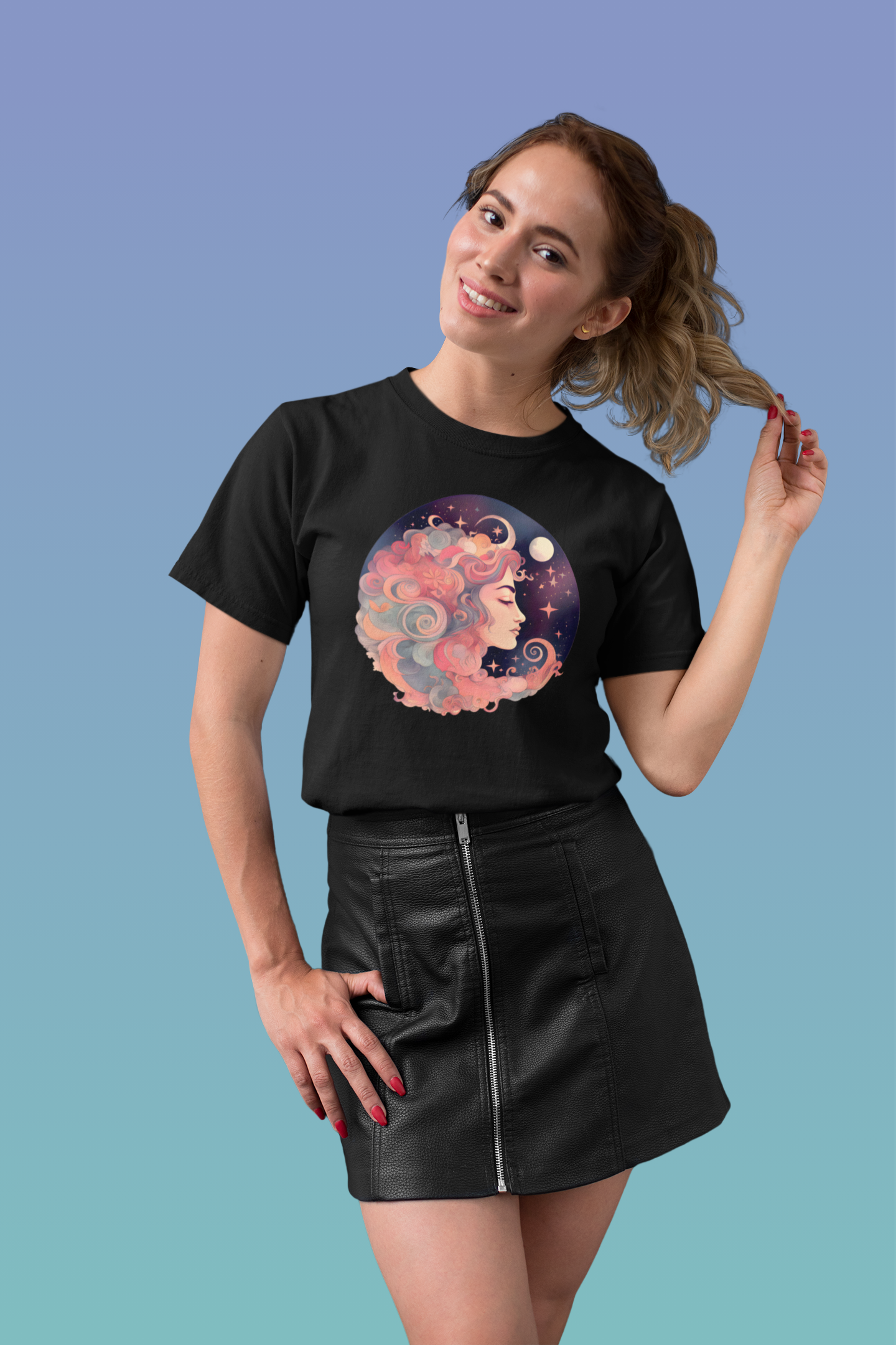 Celestial Moon Goddess Tee (Unisex)