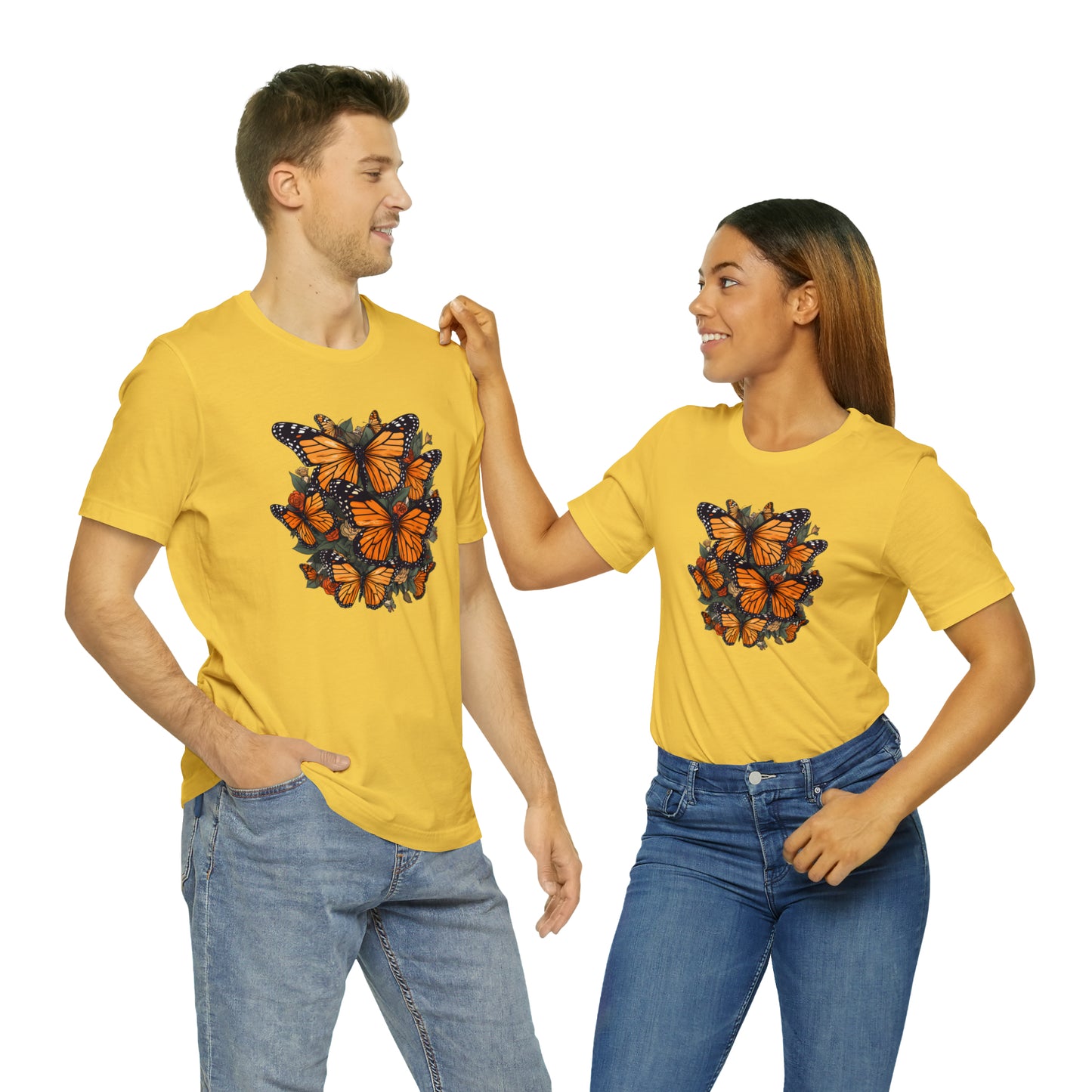 Cottagecore Monarch Butterfly Tee (Unisex)