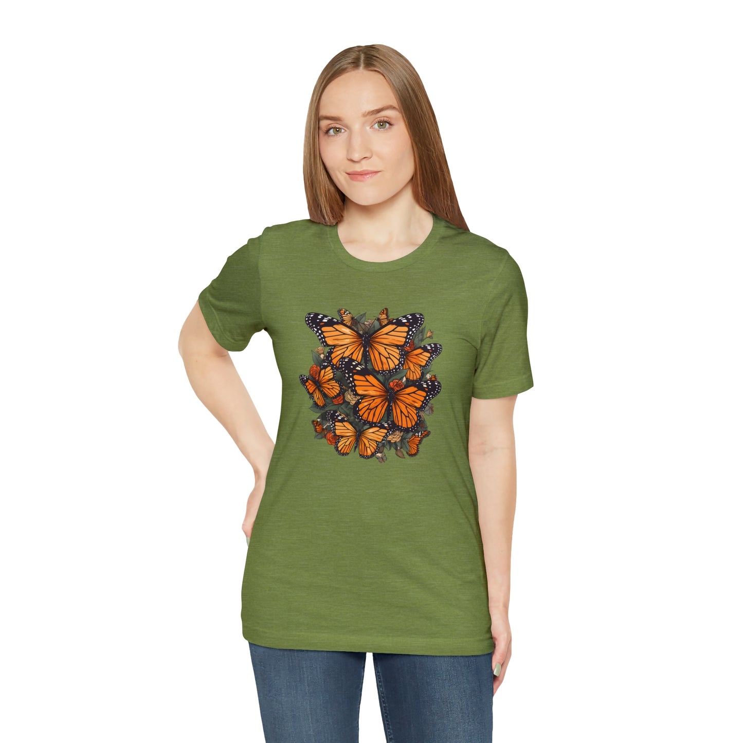 Cottagecore Monarch Butterfly Tee (Unisex)