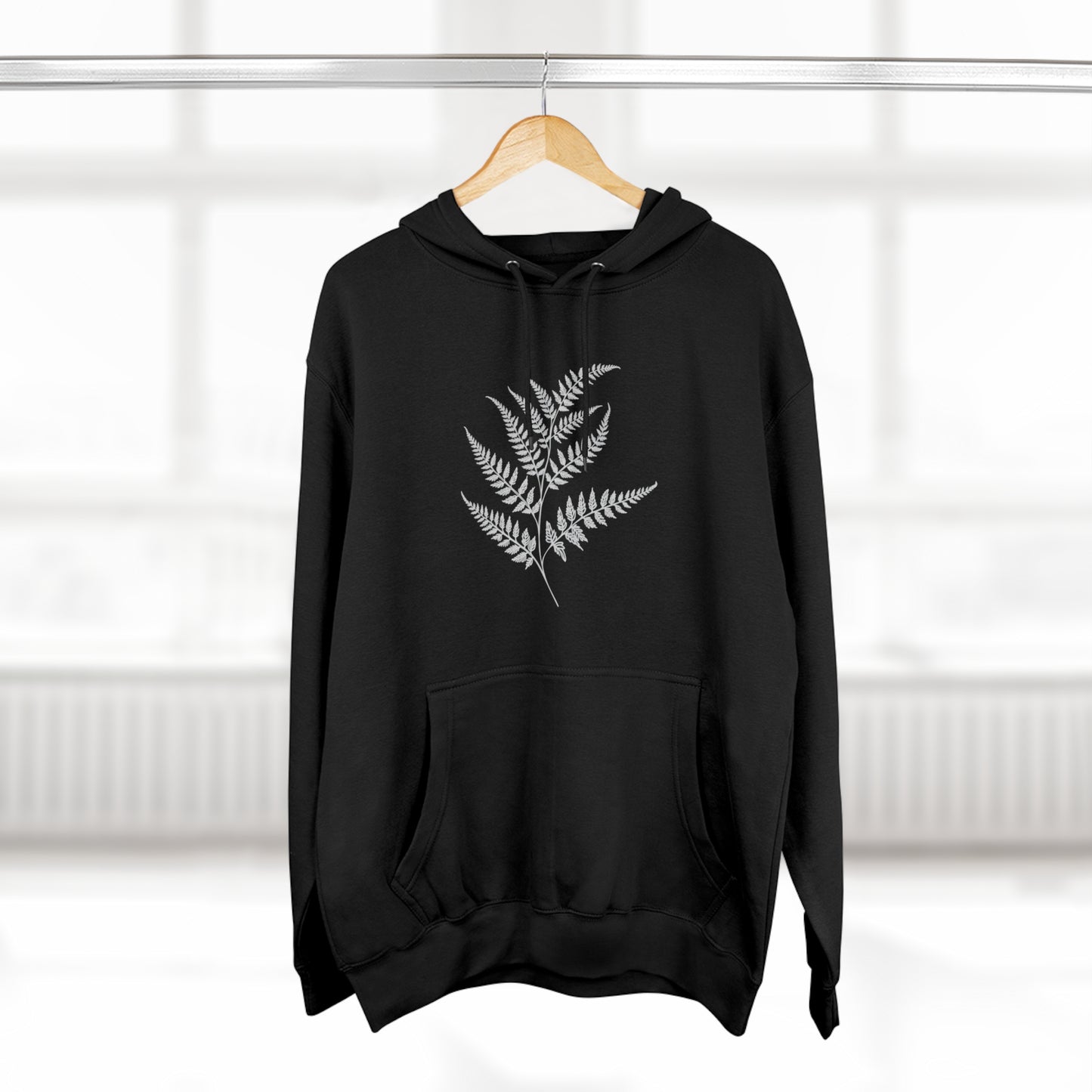 Minimalist Fern Hoodie (Unisex)