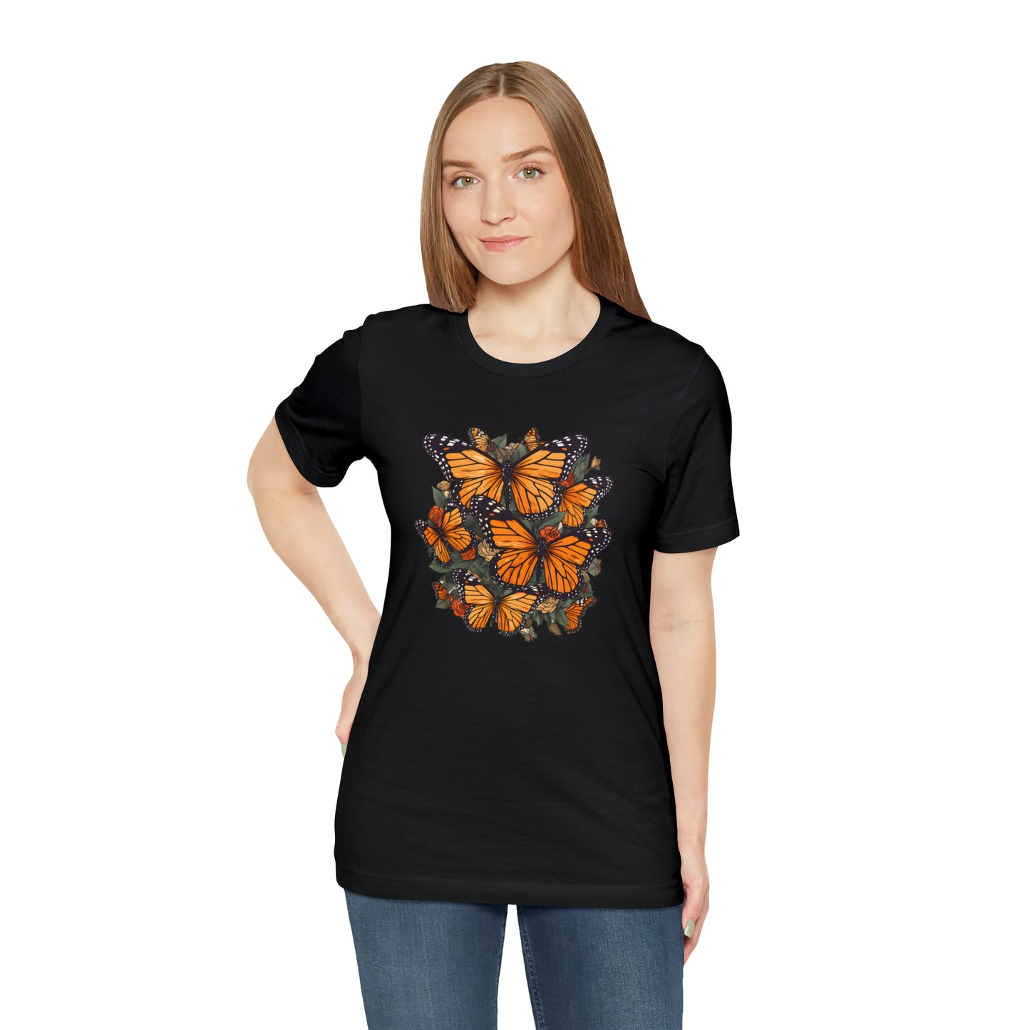 Cottagecore Monarch Butterfly Tee (Unisex)