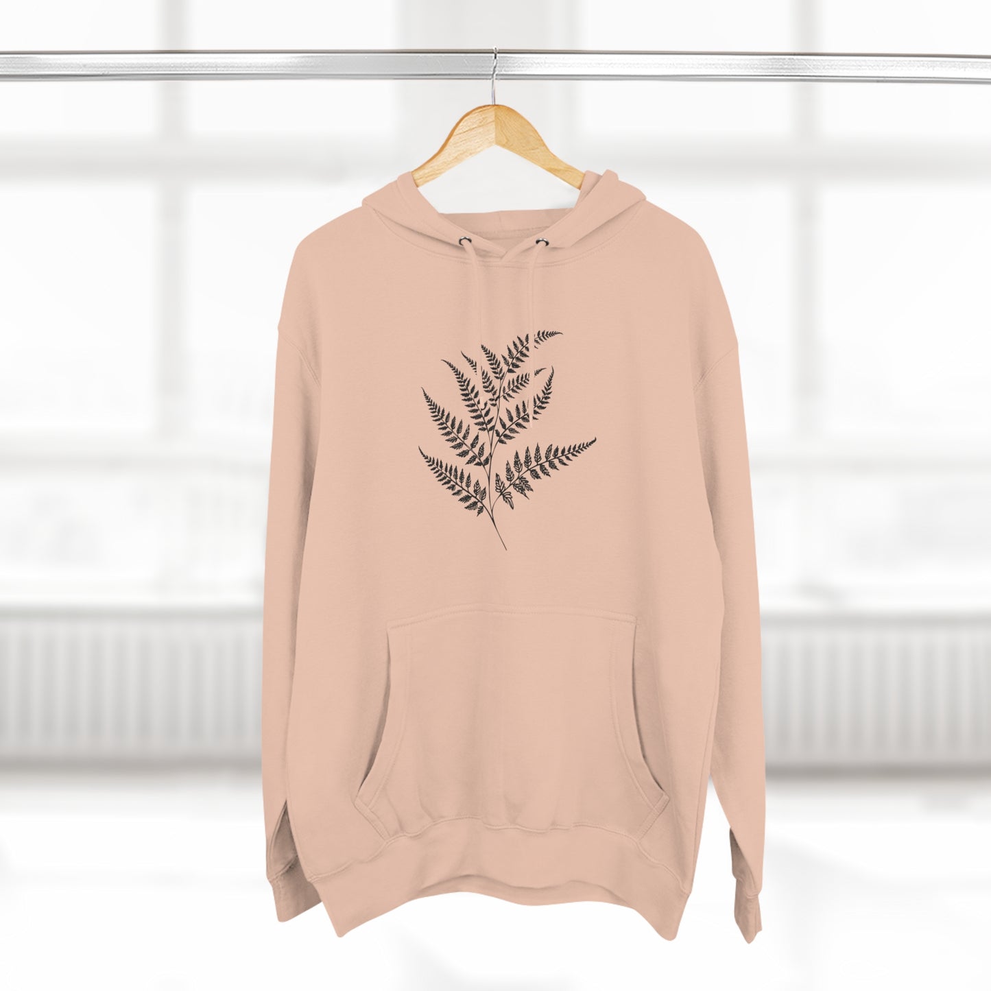 Minimalist Fern Hoodie (Unisex)