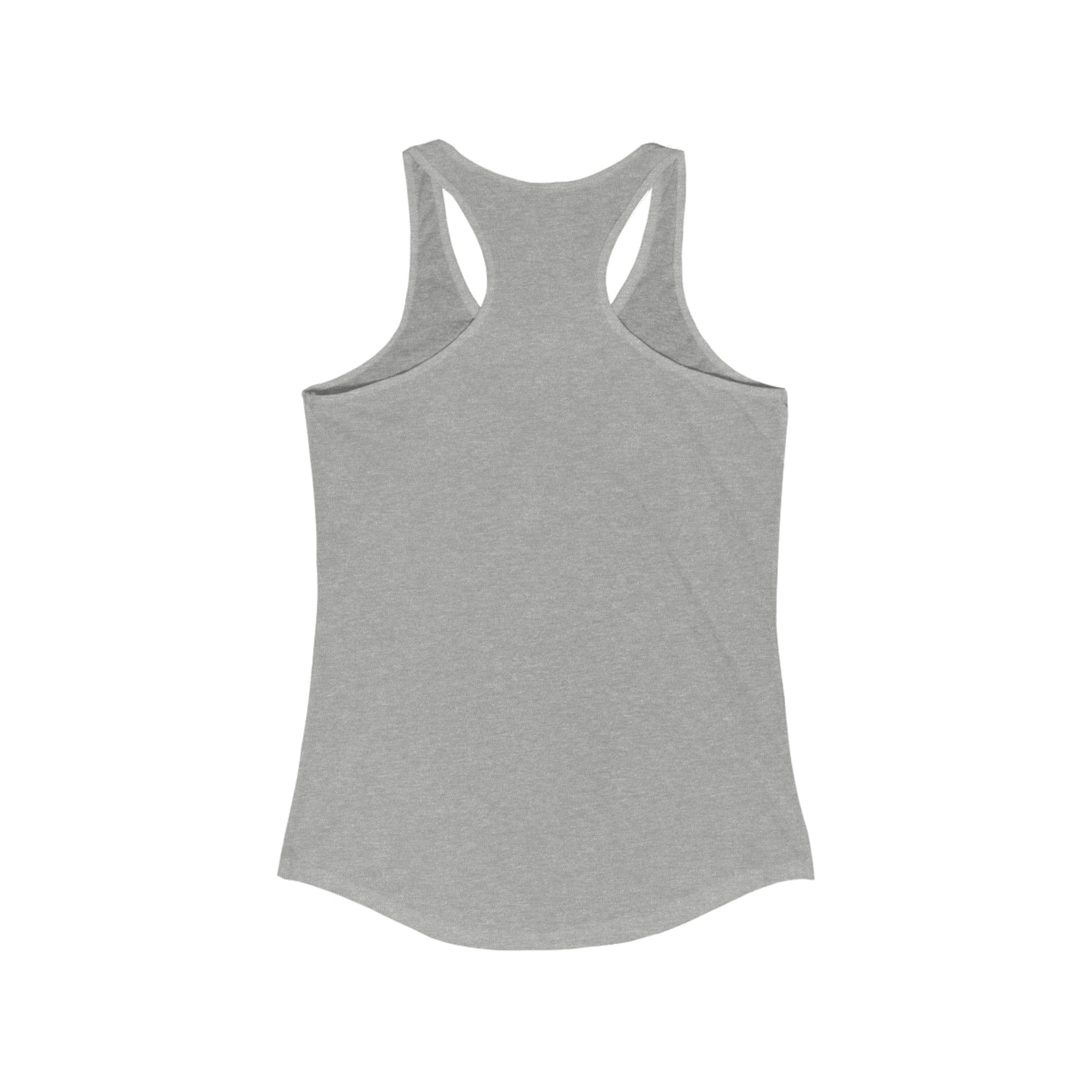 Simple Flowers Fitted Racerback Tank (Women's)