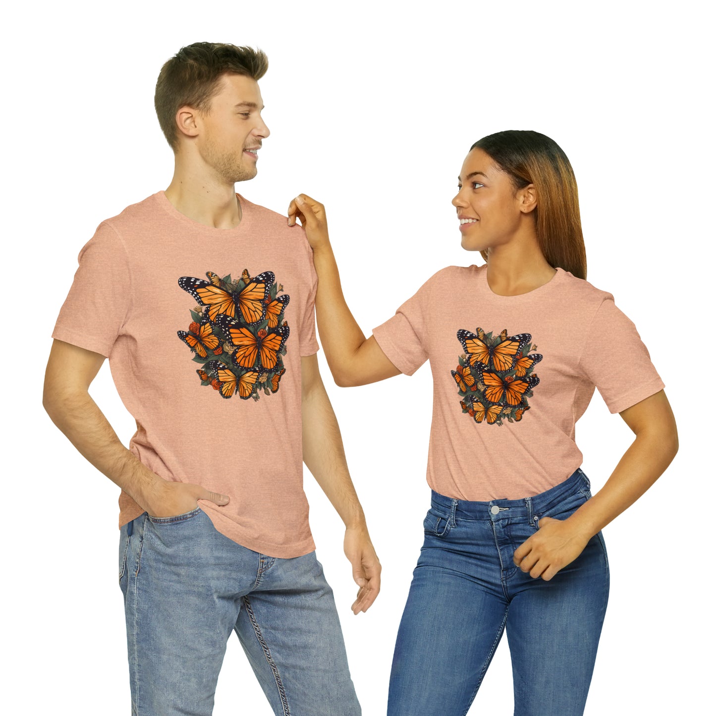 Cottagecore Monarch Butterfly Tee (Unisex)