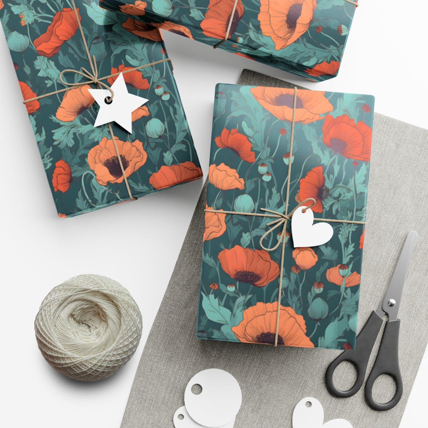 Poppy Gift Wrapping Paper