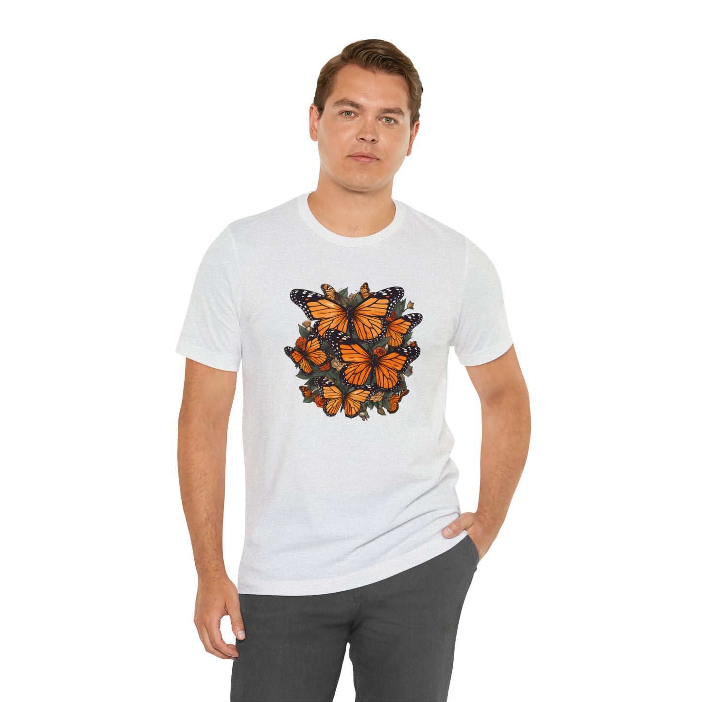 Cottagecore Monarch Butterfly Tee (Unisex)