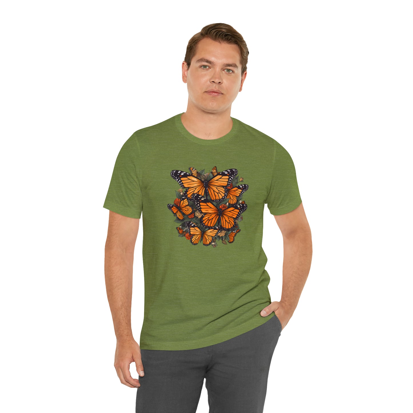 Cottagecore Monarch Butterfly Tee (Unisex)