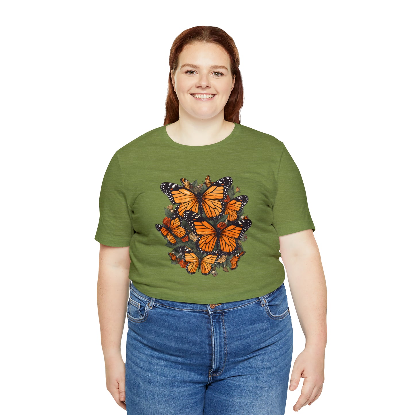 Cottagecore Monarch Butterfly Tee (Unisex)