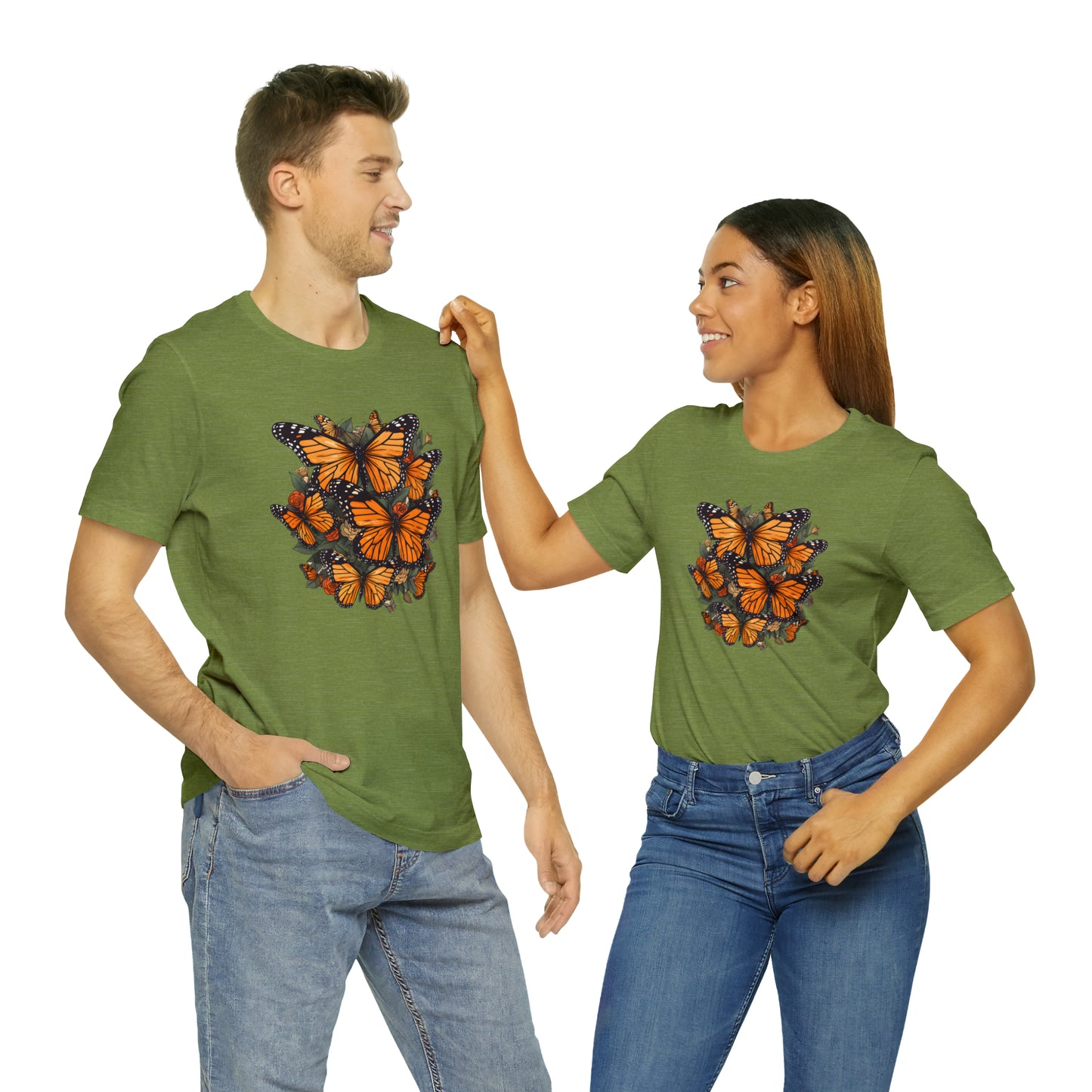 Cottagecore Monarch Butterfly Tee (Unisex)