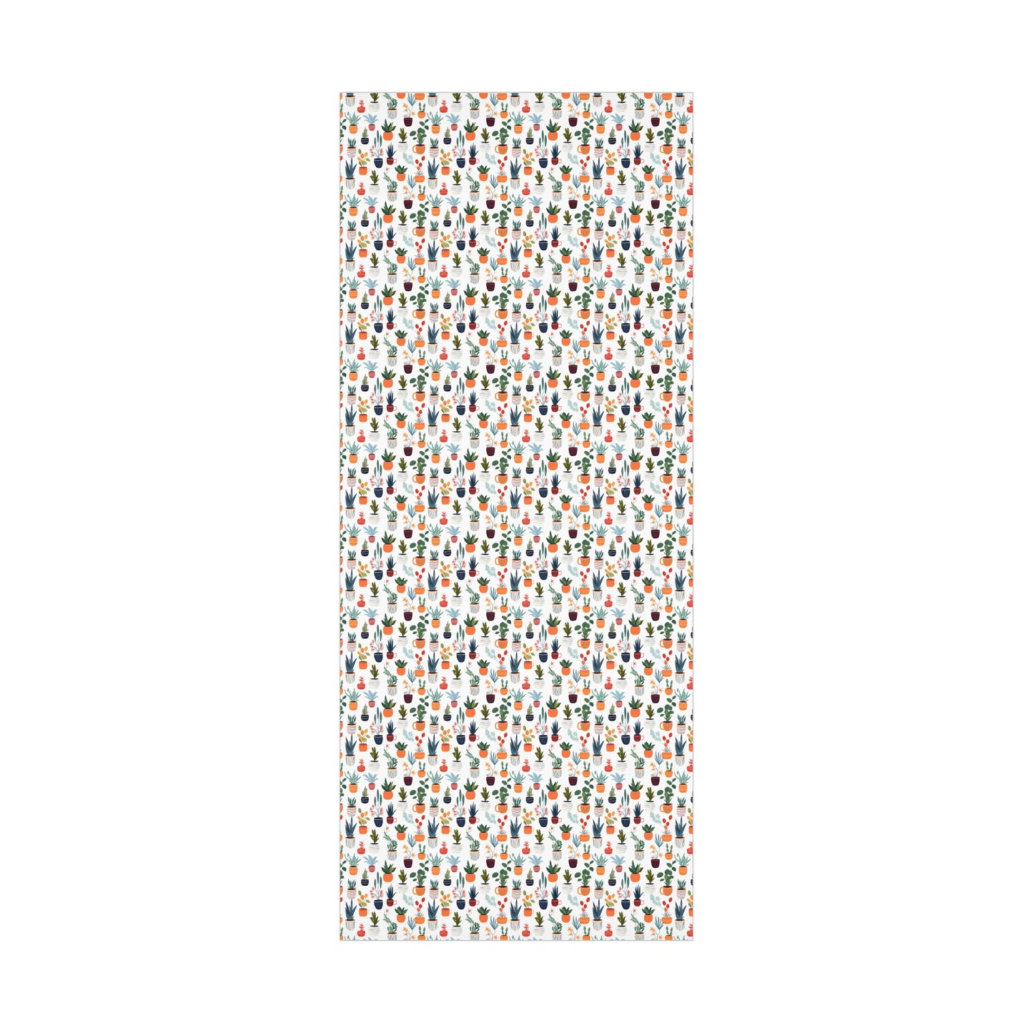 Potted Houseplant Gift Wrapping Paper