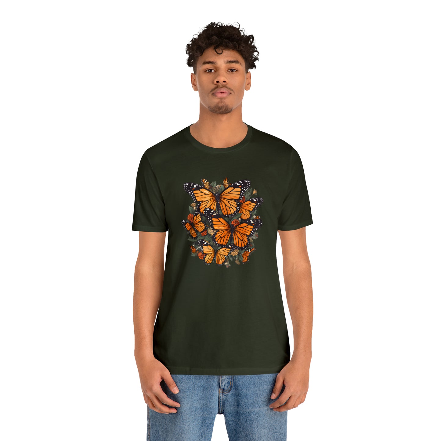 Cottagecore Monarch Butterfly Tee (Unisex)