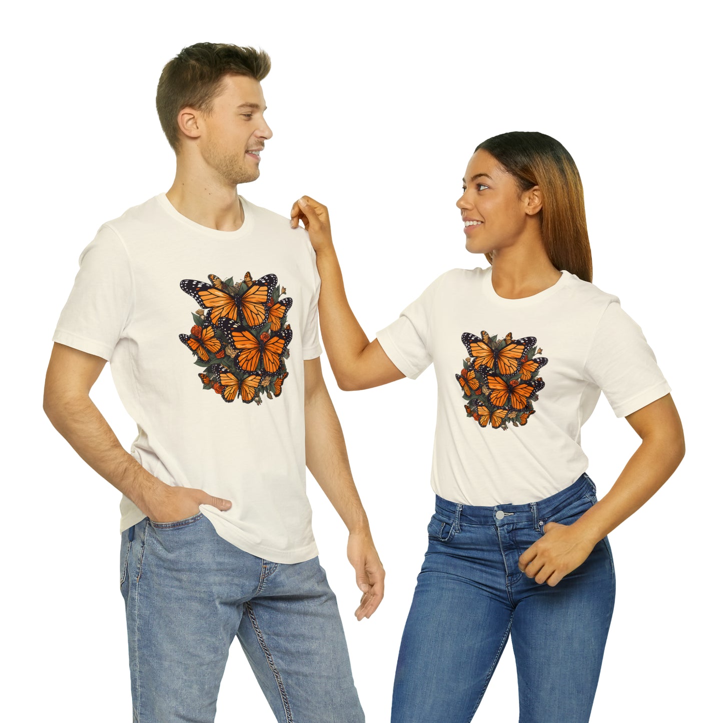 Cottagecore Monarch Butterfly Tee (Unisex)