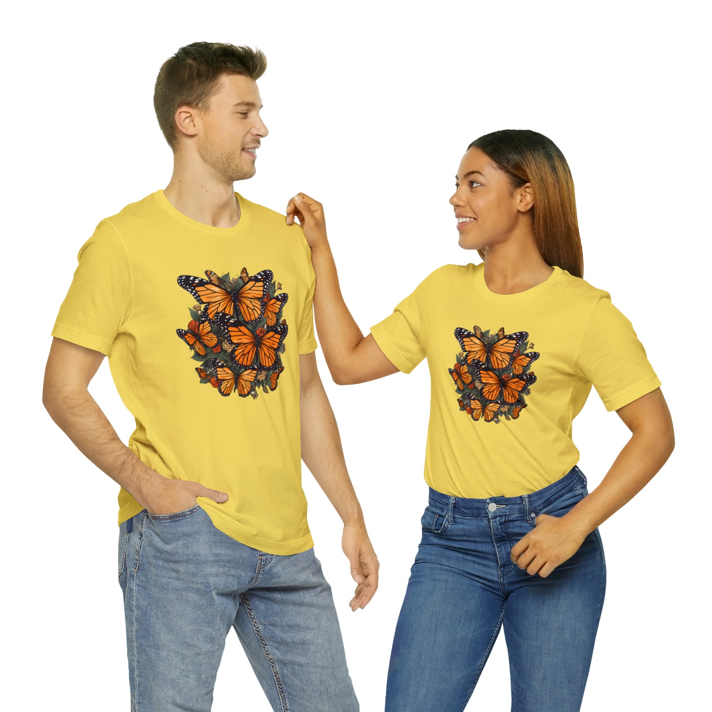 Cottagecore Monarch Butterfly Tee (Unisex)