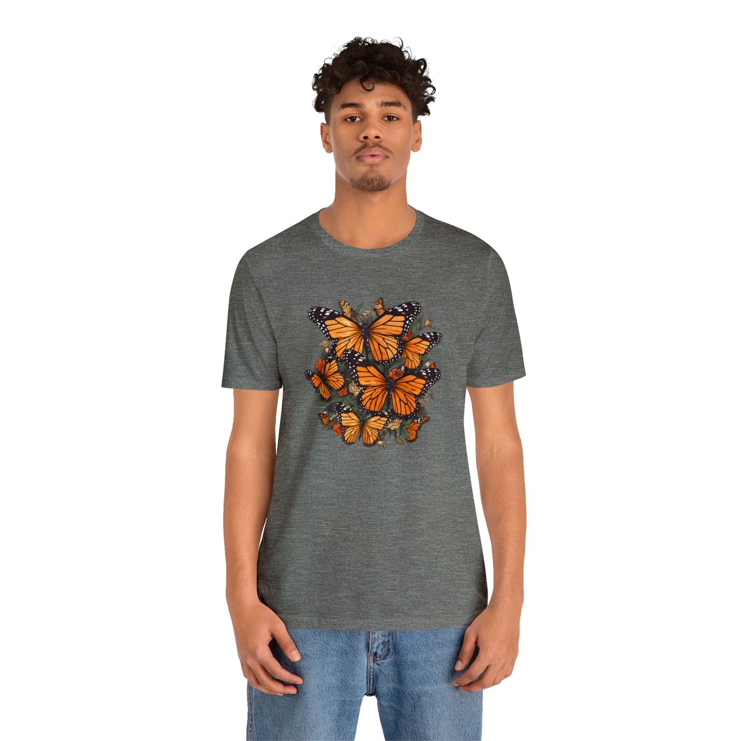 Cottagecore Monarch Butterfly Tee (Unisex)