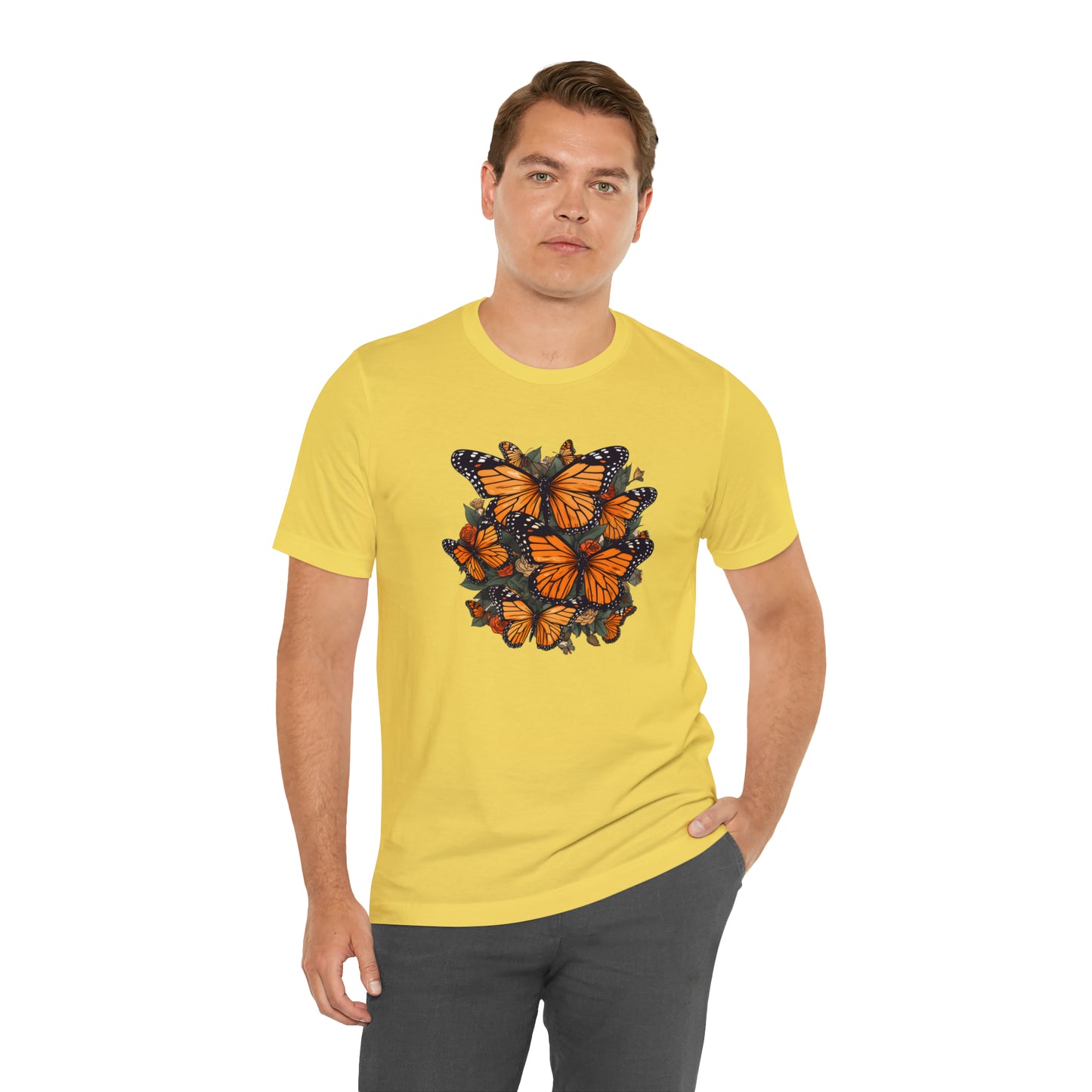 Cottagecore Monarch Butterfly Tee (Unisex)