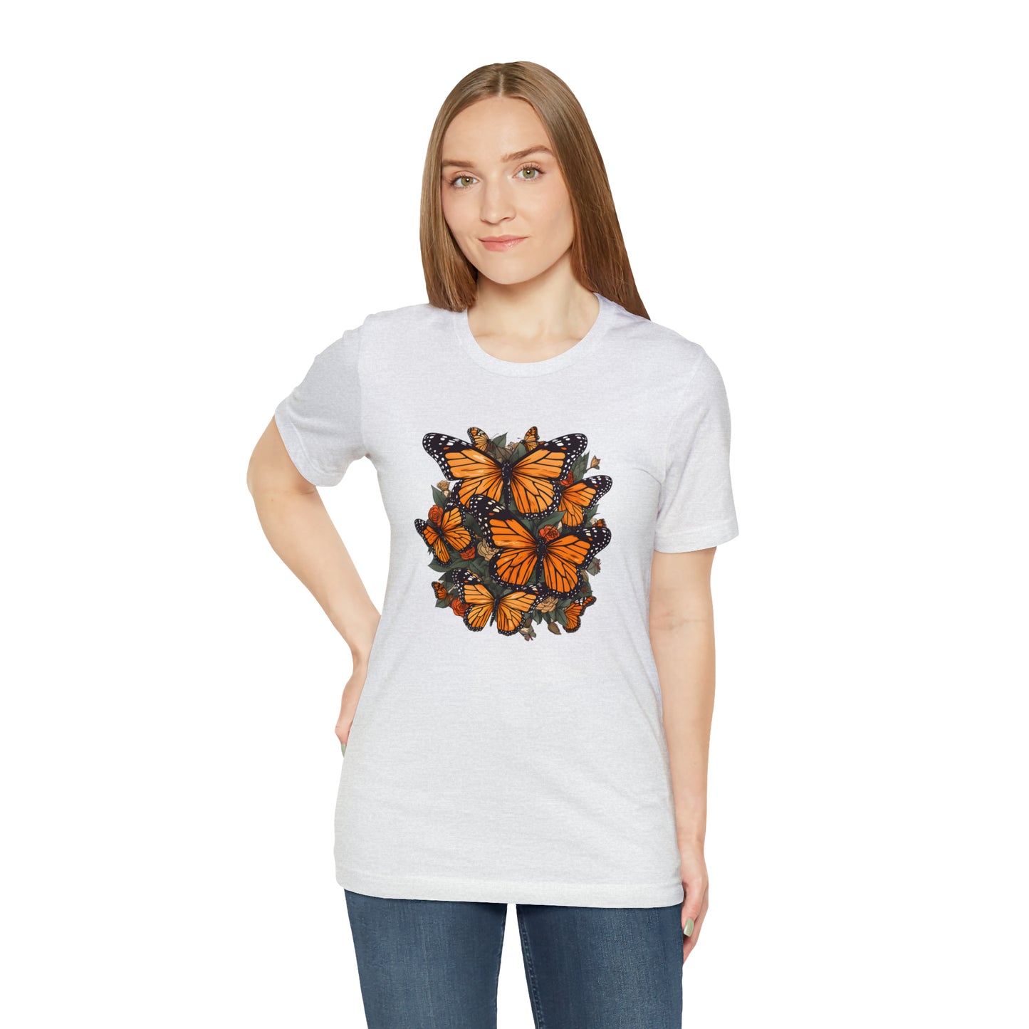 Cottagecore Monarch Butterfly Tee (Unisex)