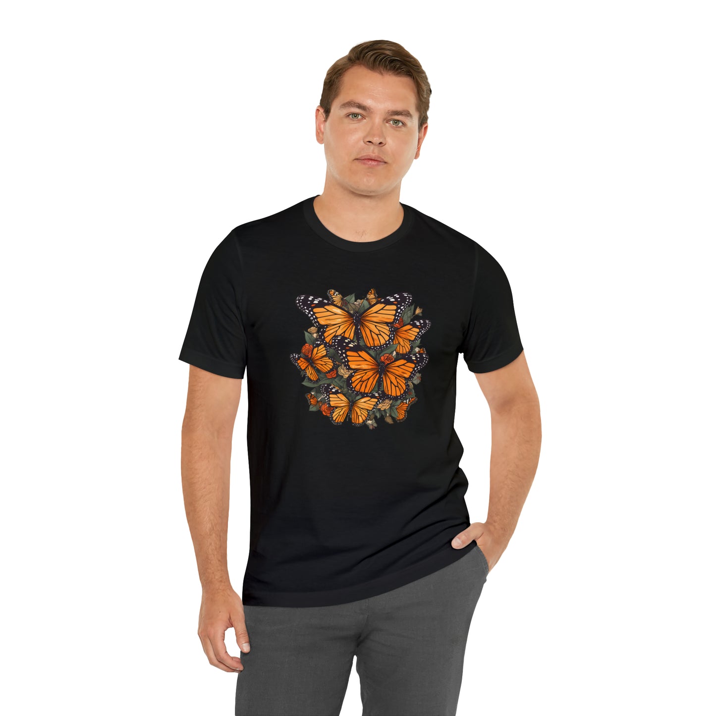 Cottagecore Monarch Butterfly Tee (Unisex)