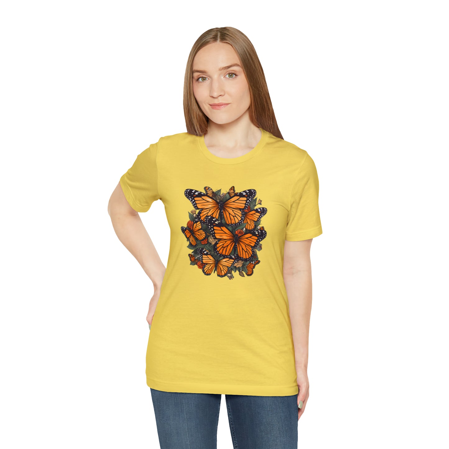 Cottagecore Monarch Butterfly Tee (Unisex)