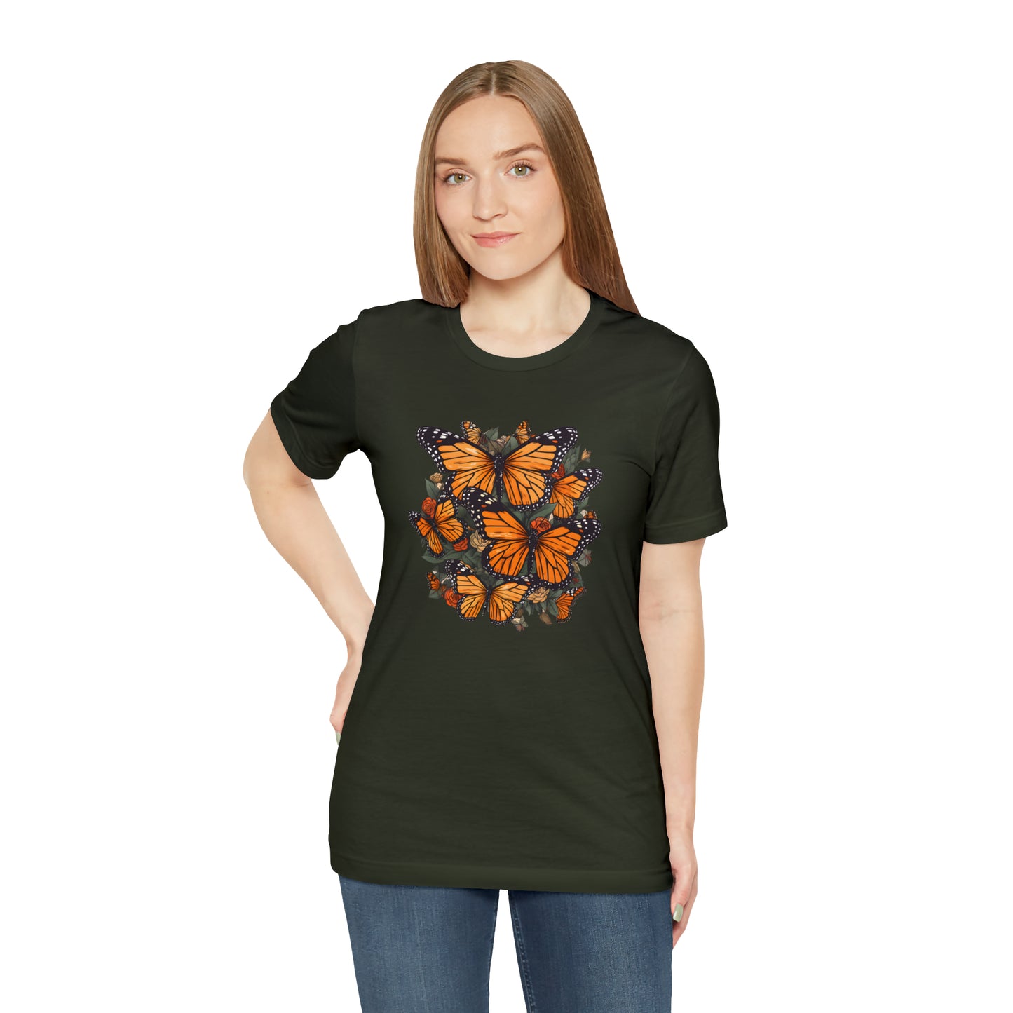 Cottagecore Monarch Butterfly Tee (Unisex)