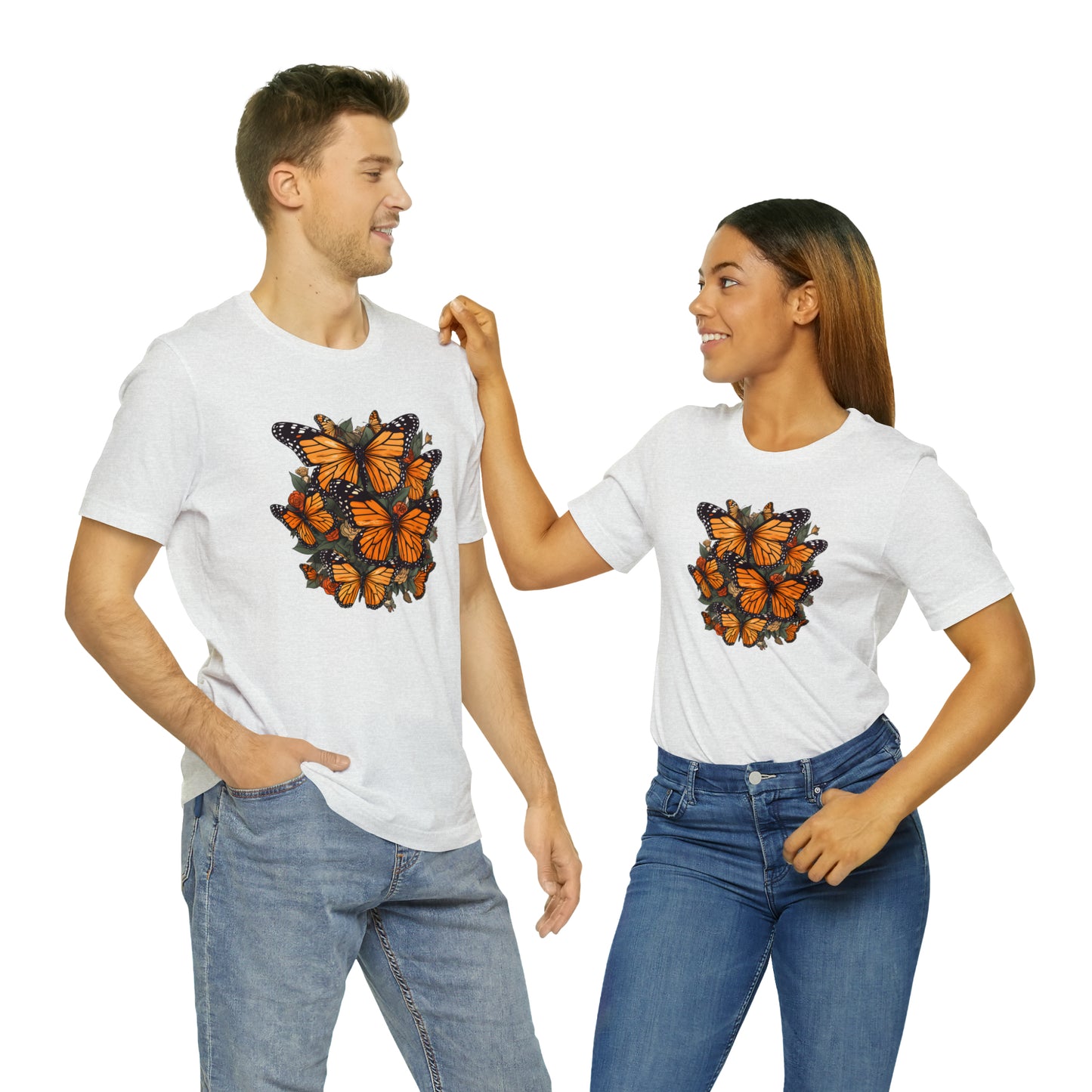 Cottagecore Monarch Butterfly Tee (Unisex)