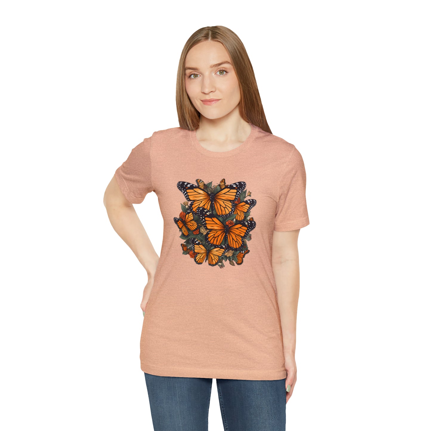 Cottagecore Monarch Butterfly Tee (Unisex)