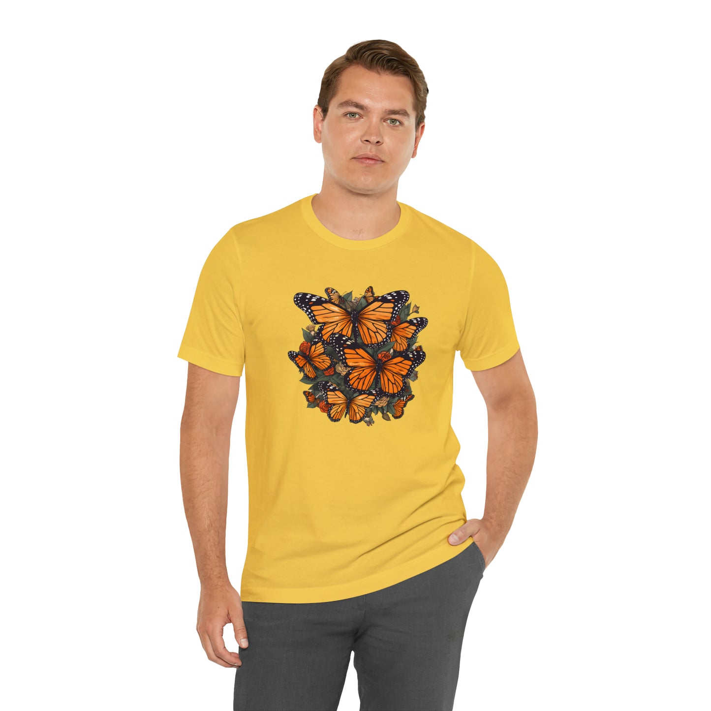 Cottagecore Monarch Butterfly Tee (Unisex)