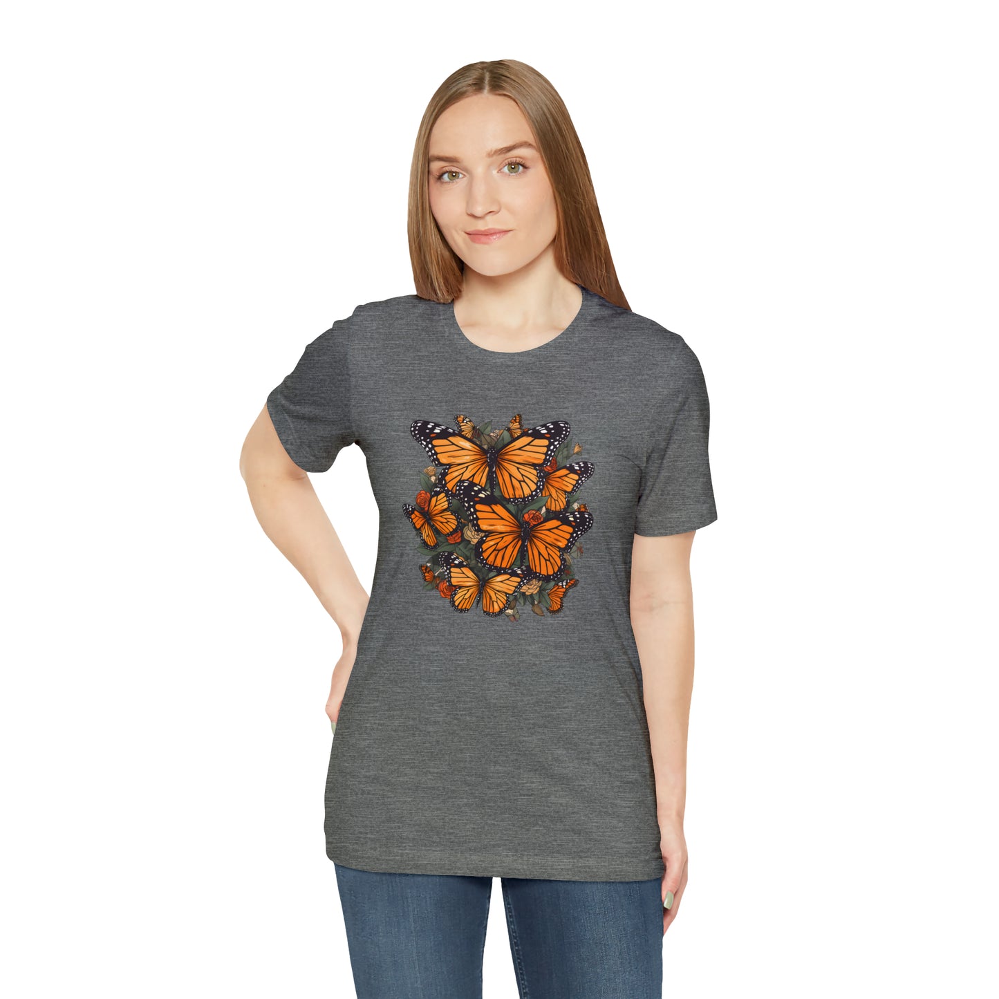 Cottagecore Monarch Butterfly Tee (Unisex)