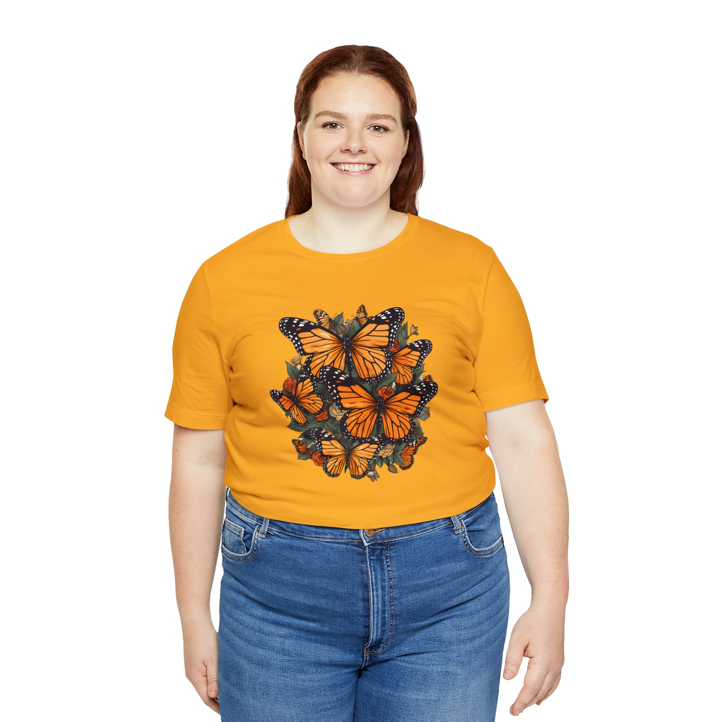 Cottagecore Monarch Butterfly Tee (Unisex)