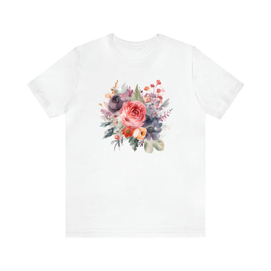 Watercolor Florals Tee (Unisex)