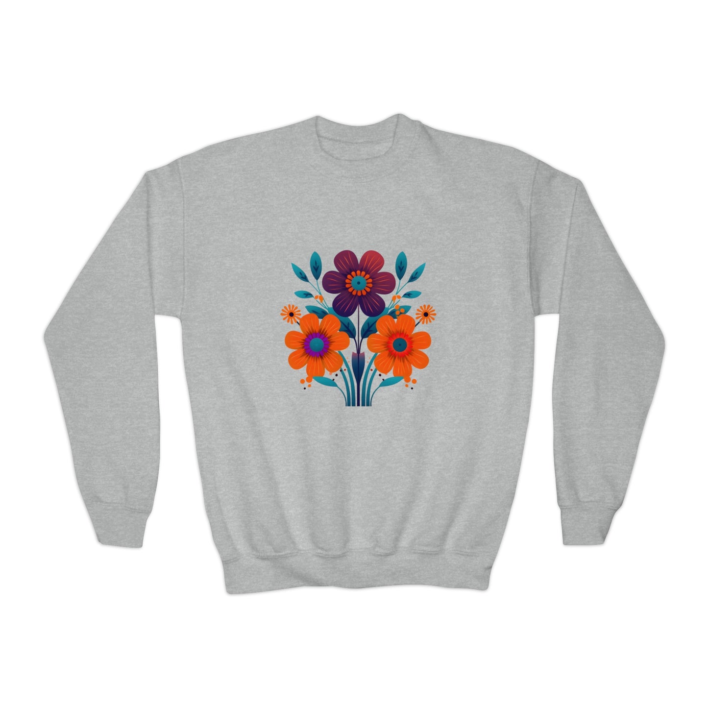 Flower Trio Sweatshirt (Youth)