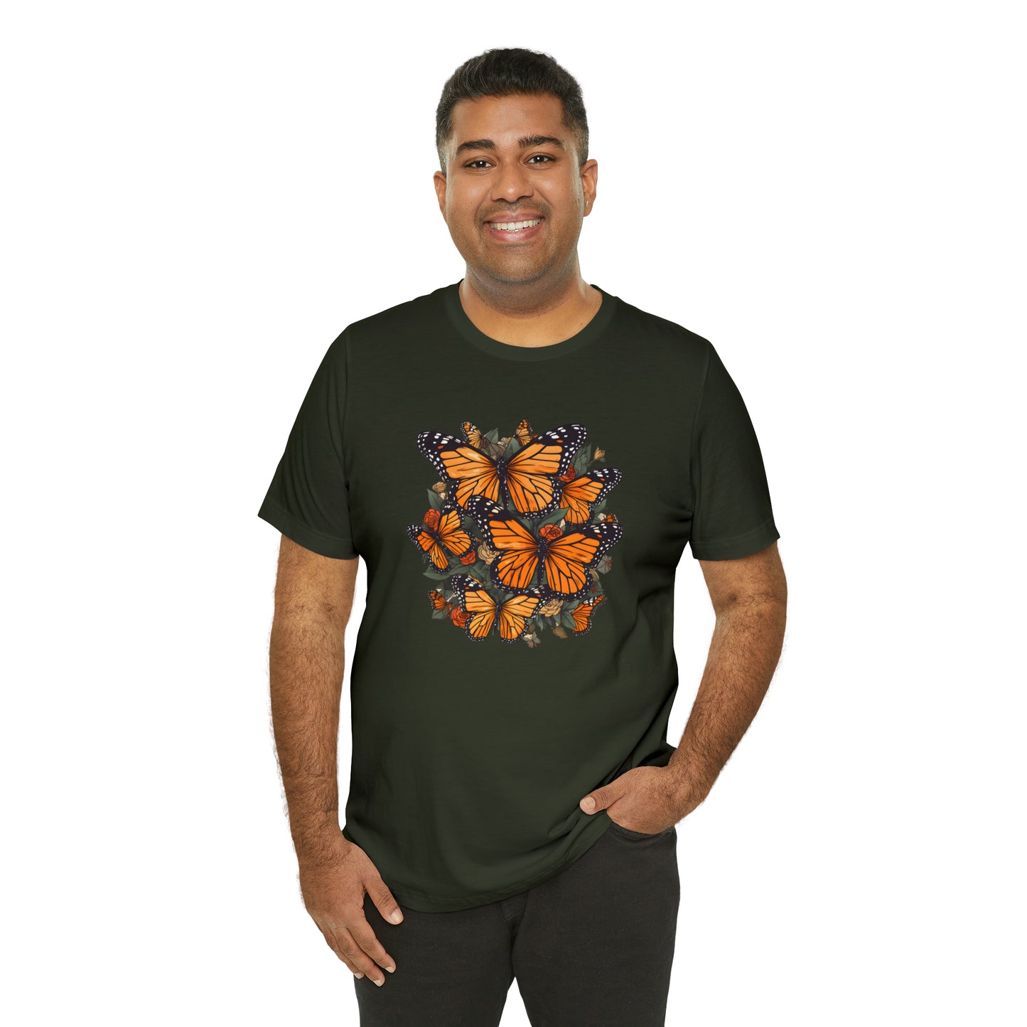 Cottagecore Monarch Butterfly Tee (Unisex)