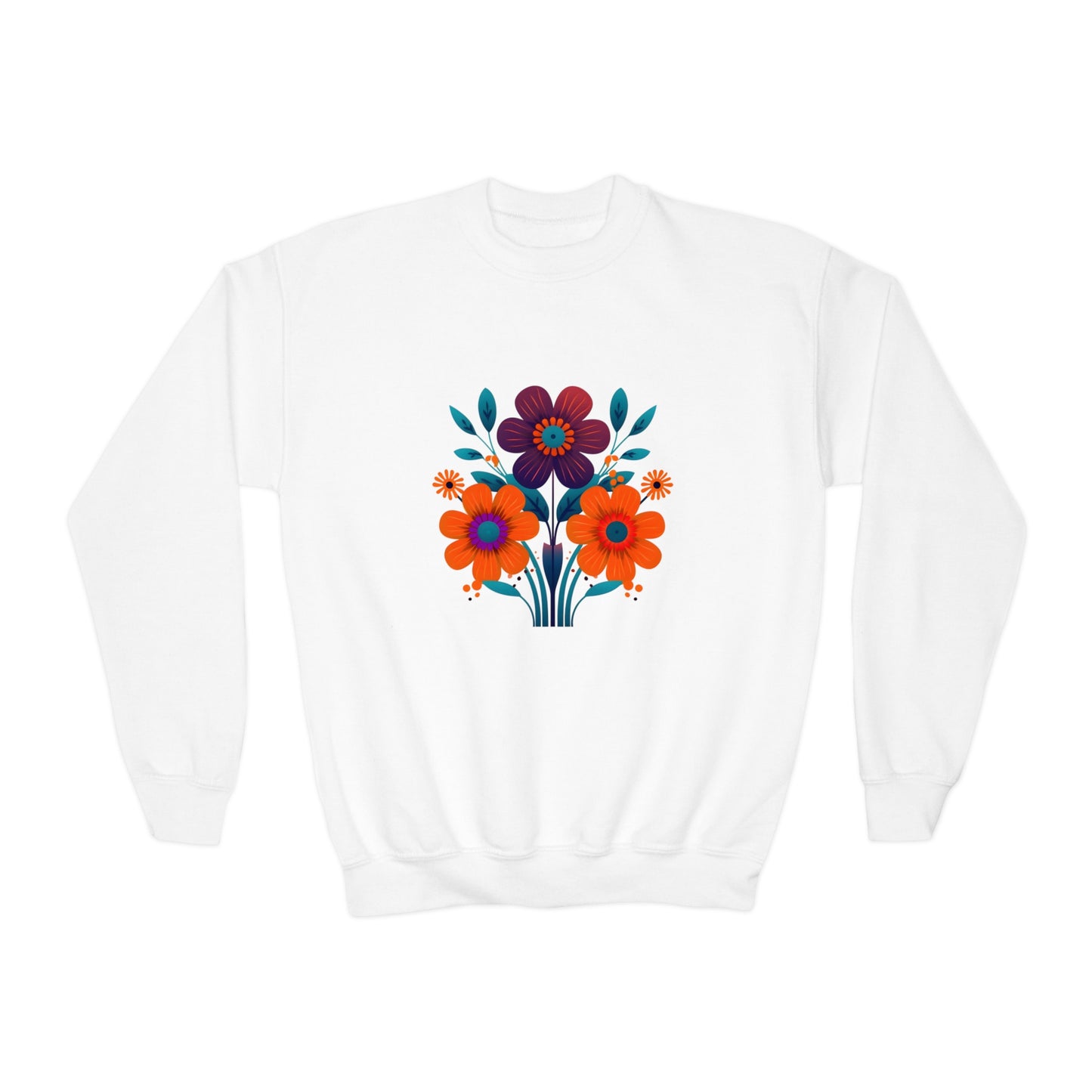 Flower Trio Sweatshirt (Youth)