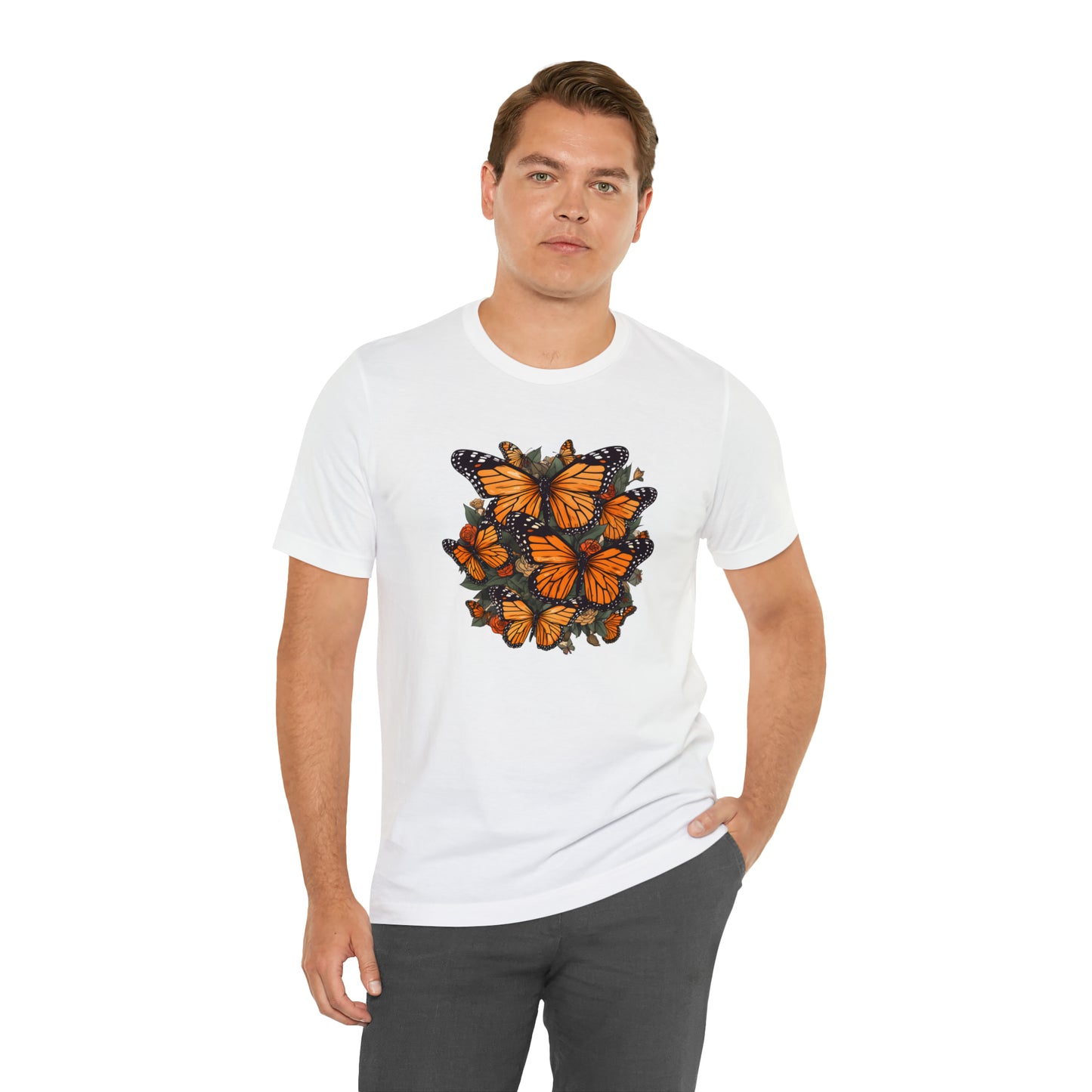 Cottagecore Monarch Butterfly Tee (Unisex)