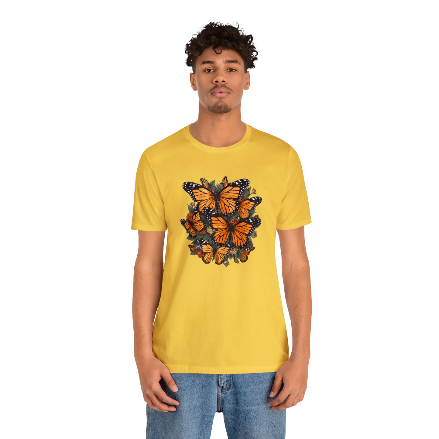 Cottagecore Monarch Butterfly Tee (Unisex)