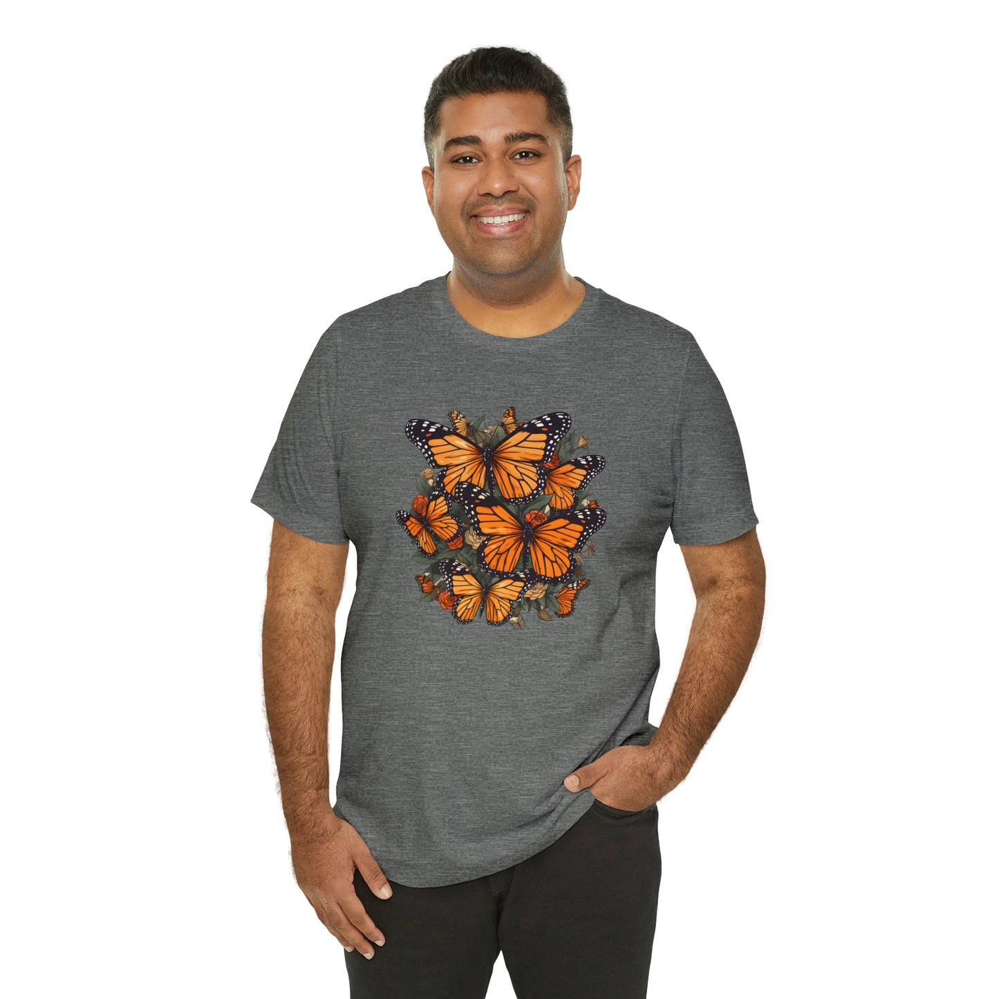 Cottagecore Monarch Butterfly Tee (Unisex)