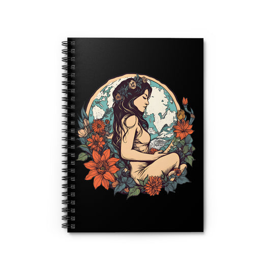 Earth Mother Spiral Notebook (Ruled Line)