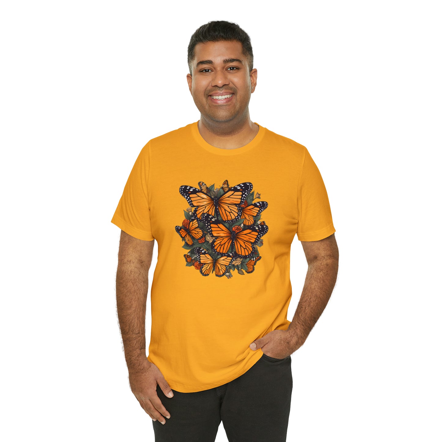 Cottagecore Monarch Butterfly Tee (Unisex)