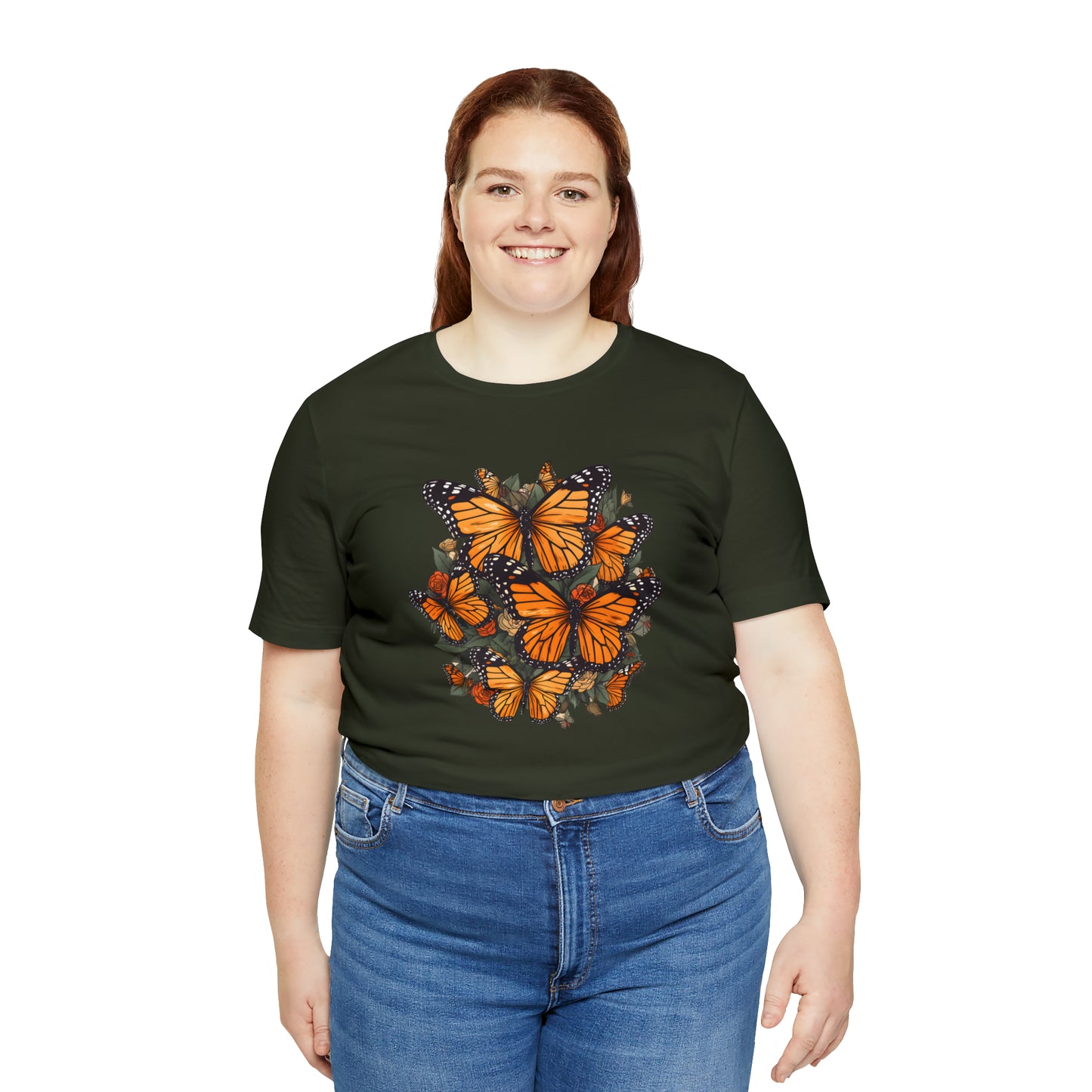 Cottagecore Monarch Butterfly Tee (Unisex)