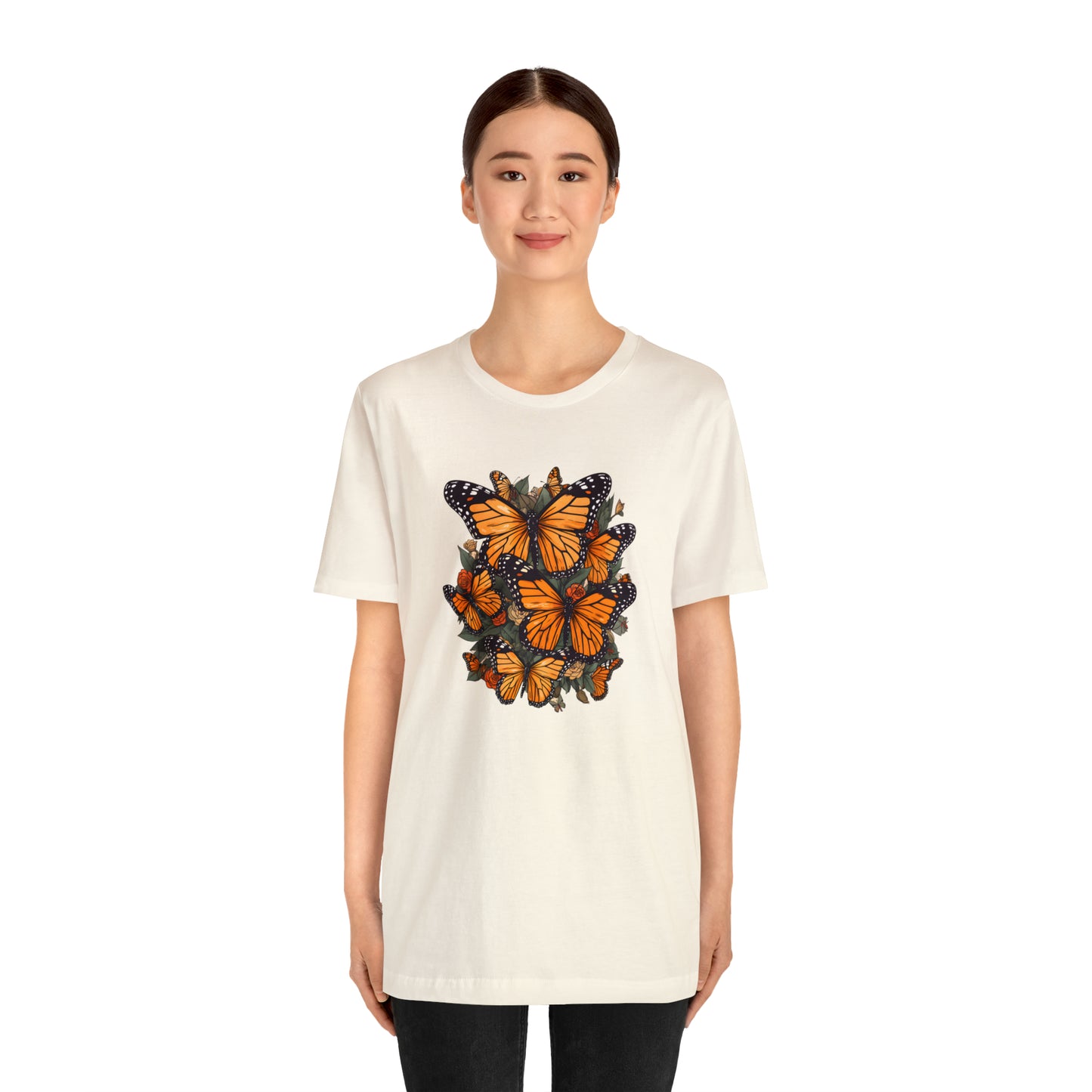 Cottagecore Monarch Butterfly Tee (Unisex)