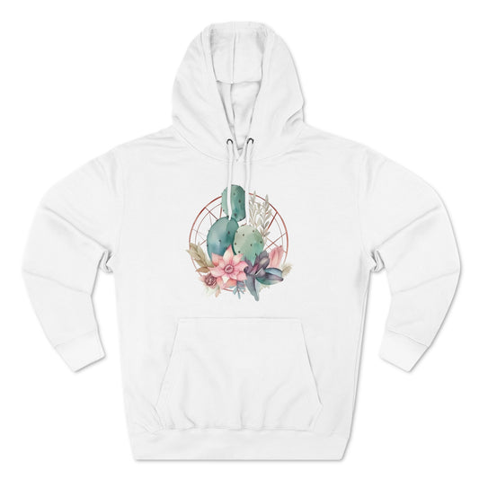 Watercolor Cactus Hoodie (Unisex)