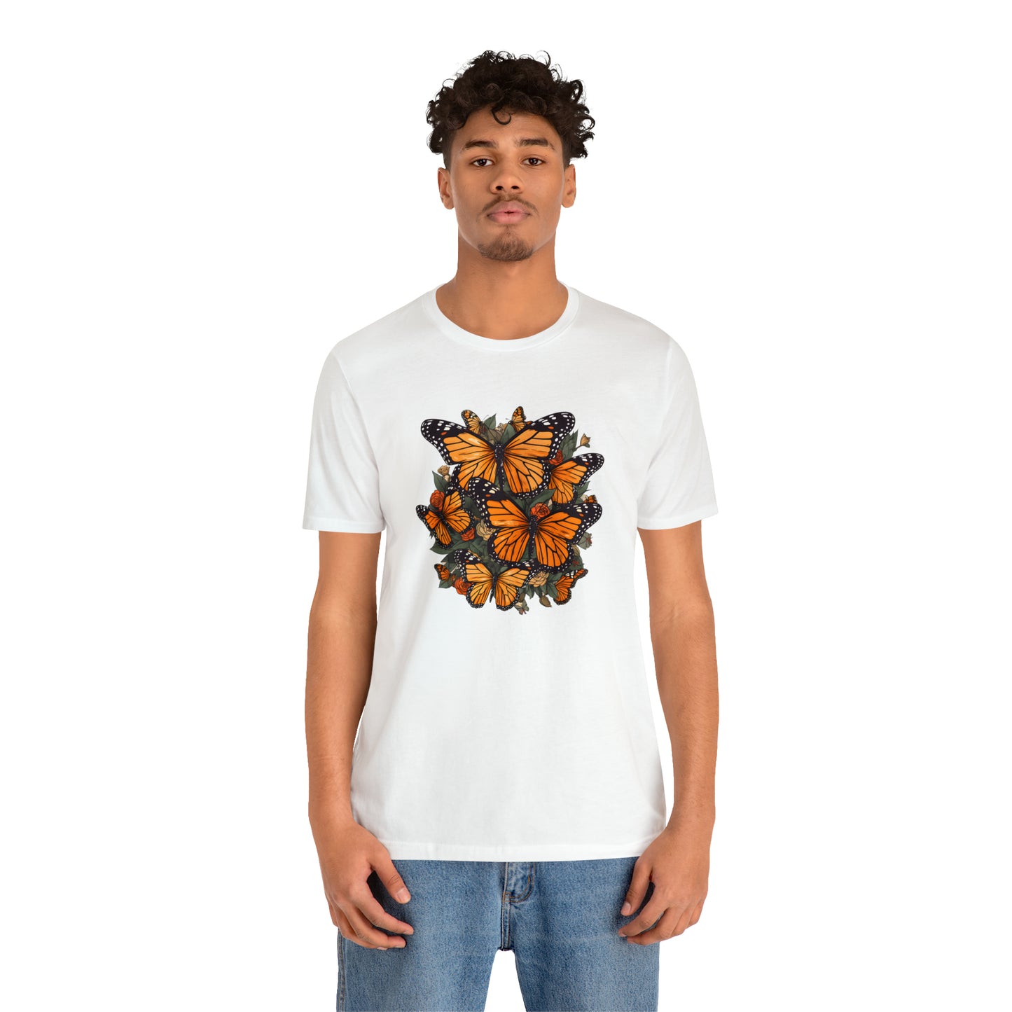 Cottagecore Monarch Butterfly Tee (Unisex)