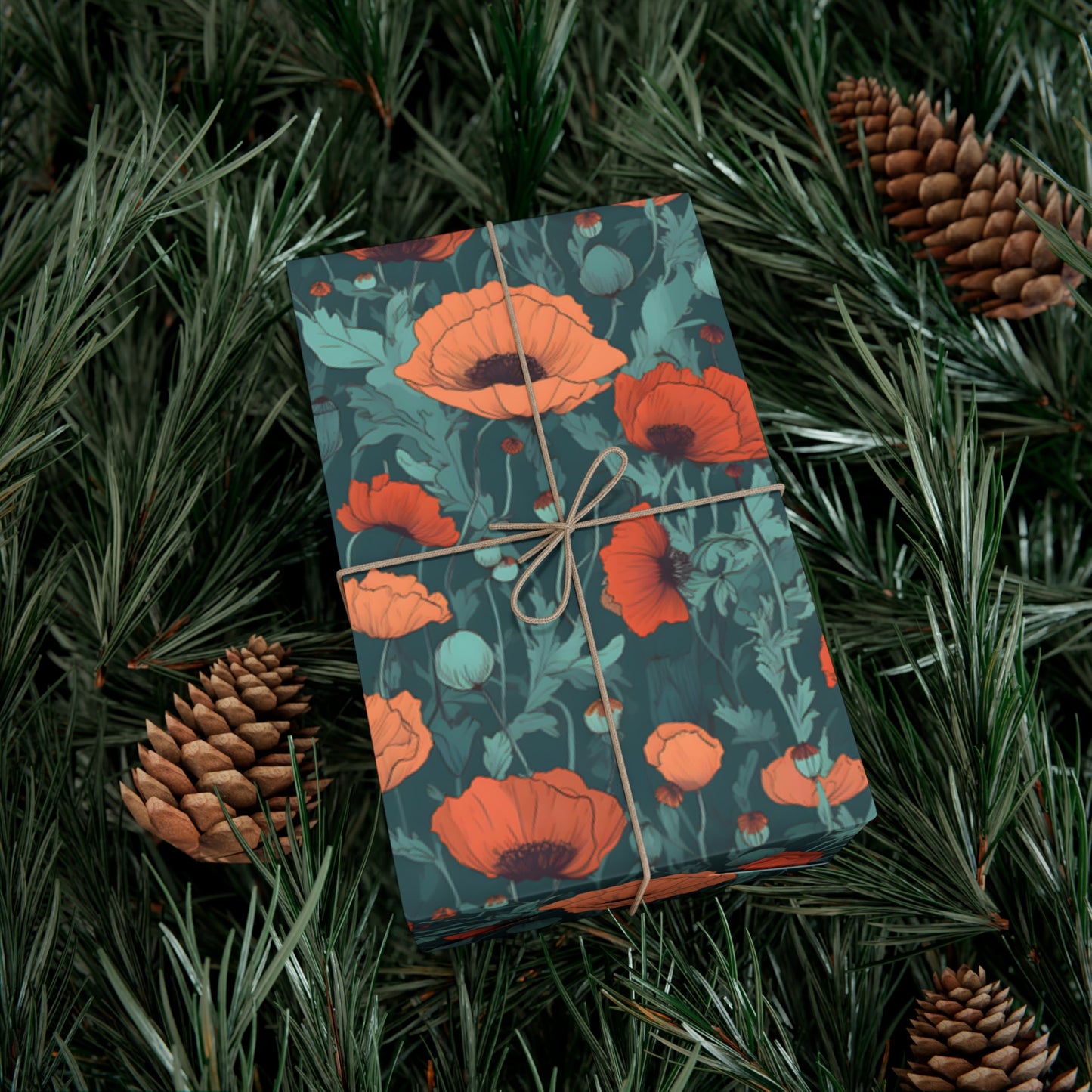 Poppy Gift Wrapping Paper