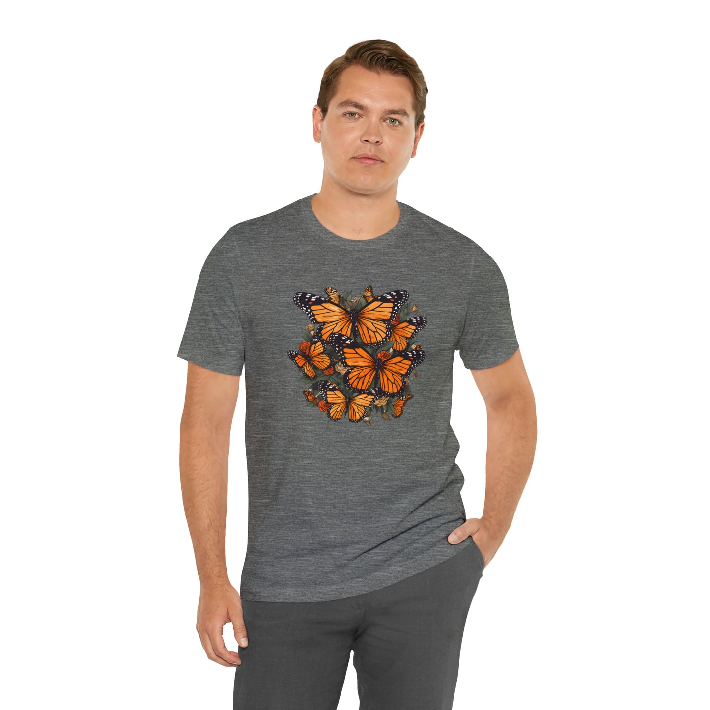 Cottagecore Monarch Butterfly Tee (Unisex)