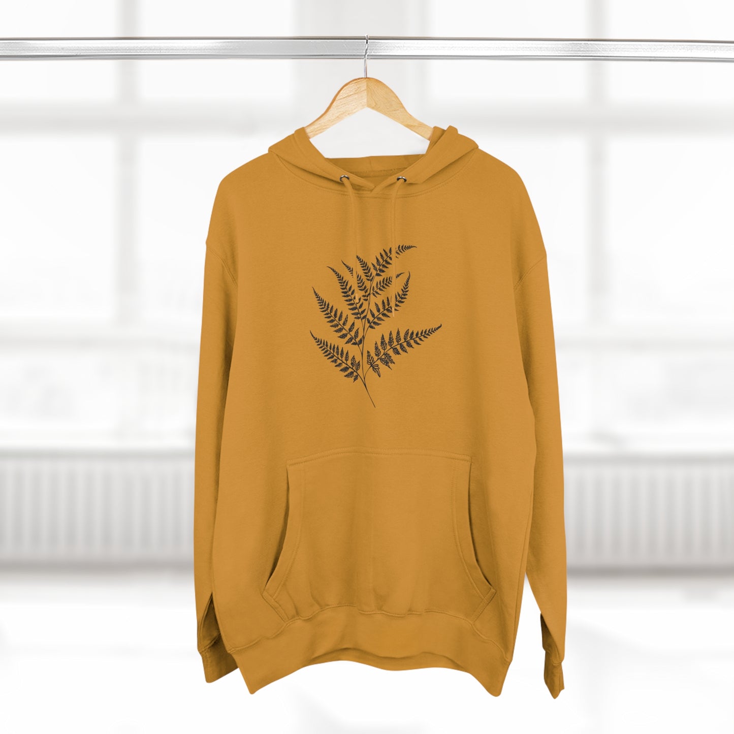 Minimalist Fern Hoodie (Unisex)