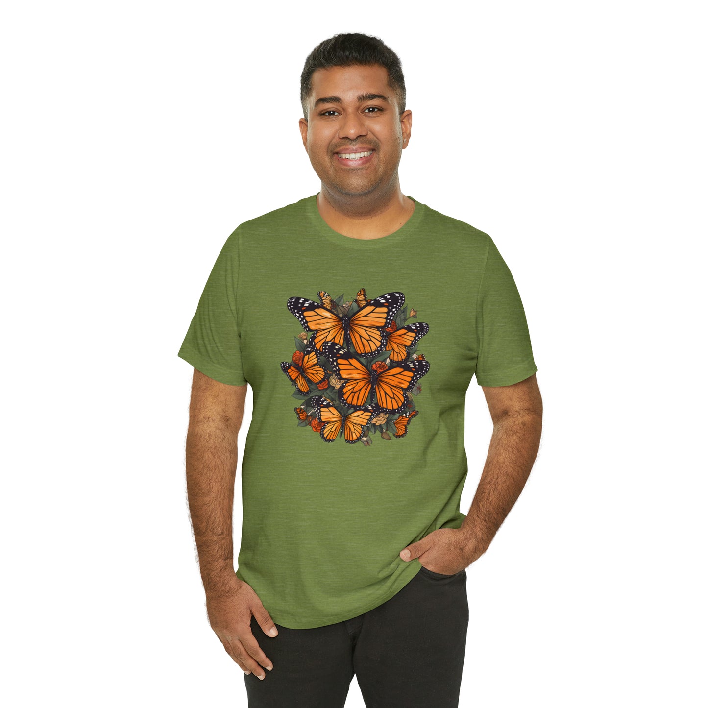 Cottagecore Monarch Butterfly Tee (Unisex)