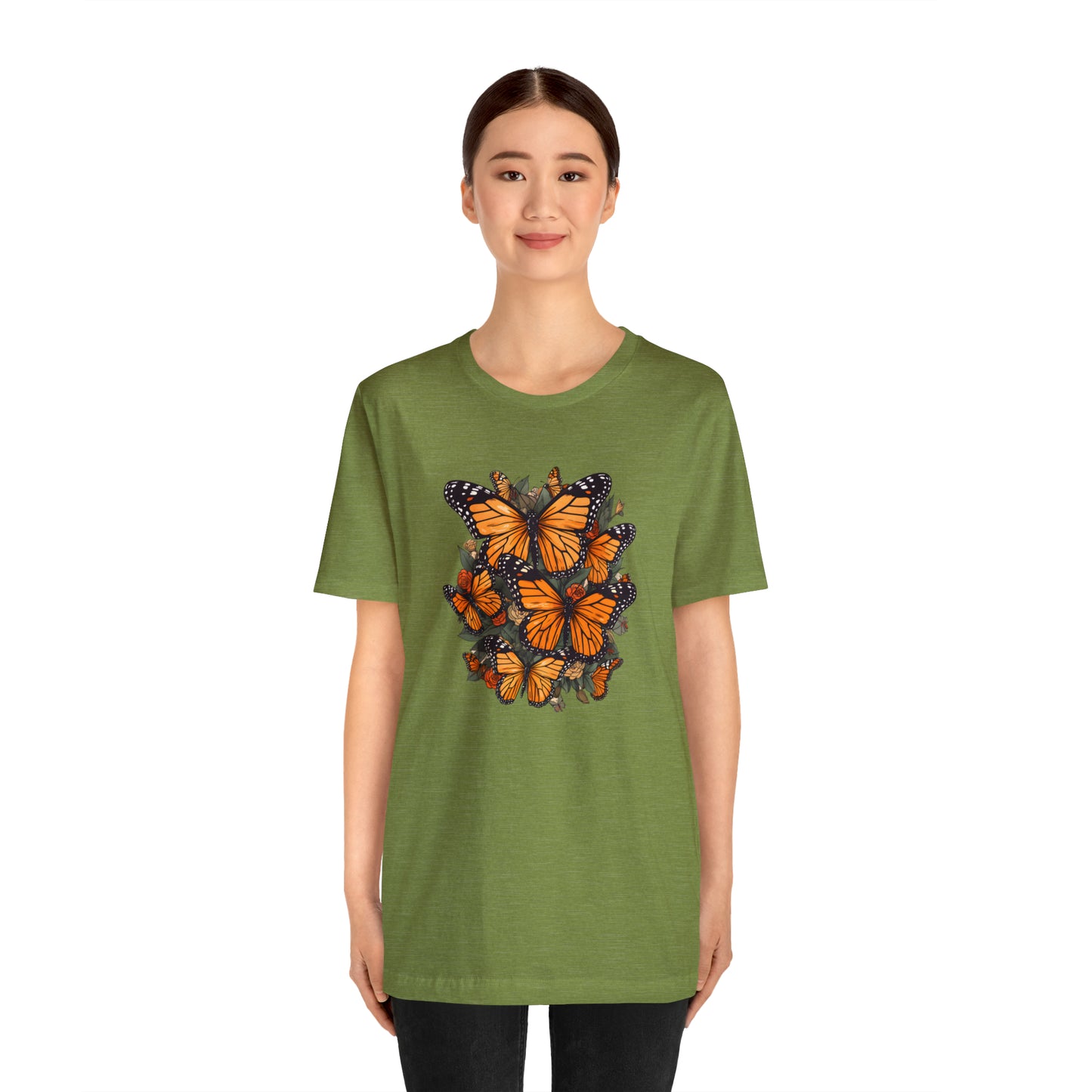 Cottagecore Monarch Butterfly Tee (Unisex)