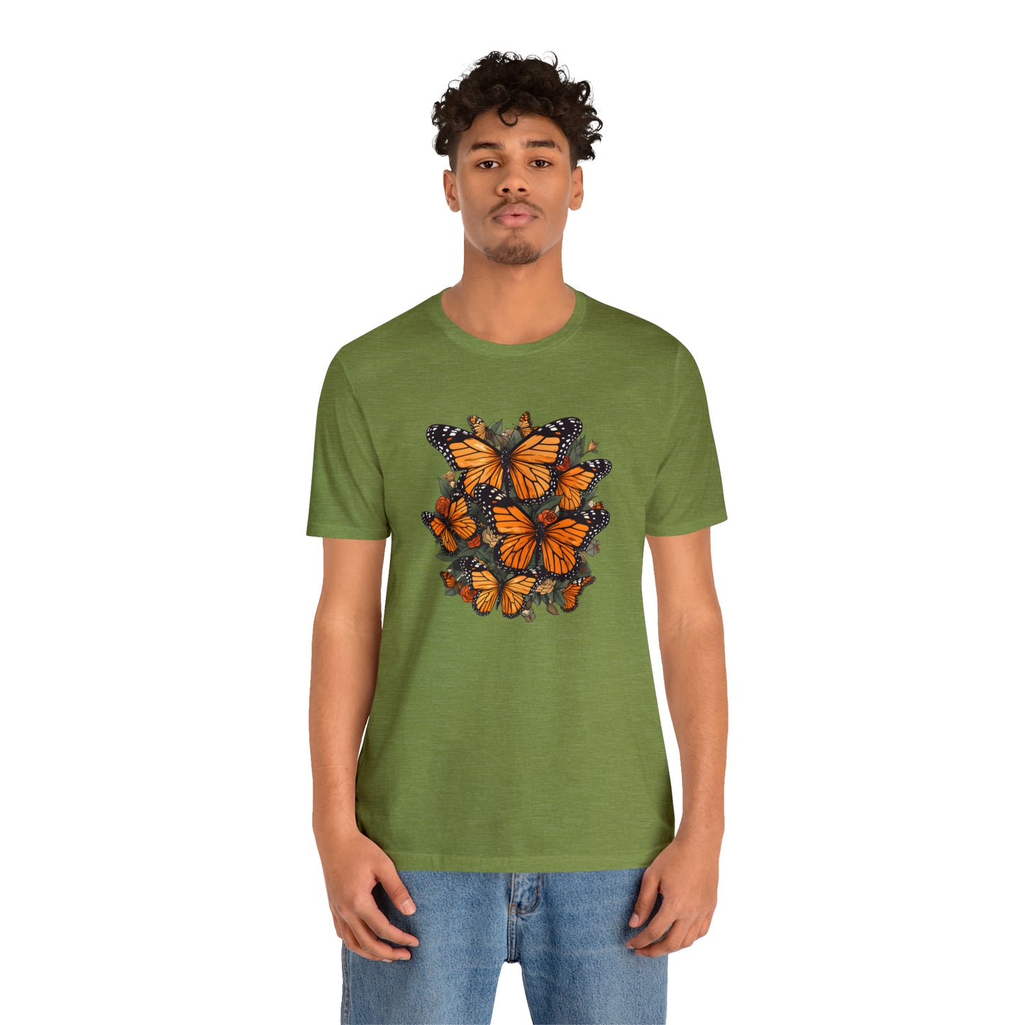 Cottagecore Monarch Butterfly Tee (Unisex)